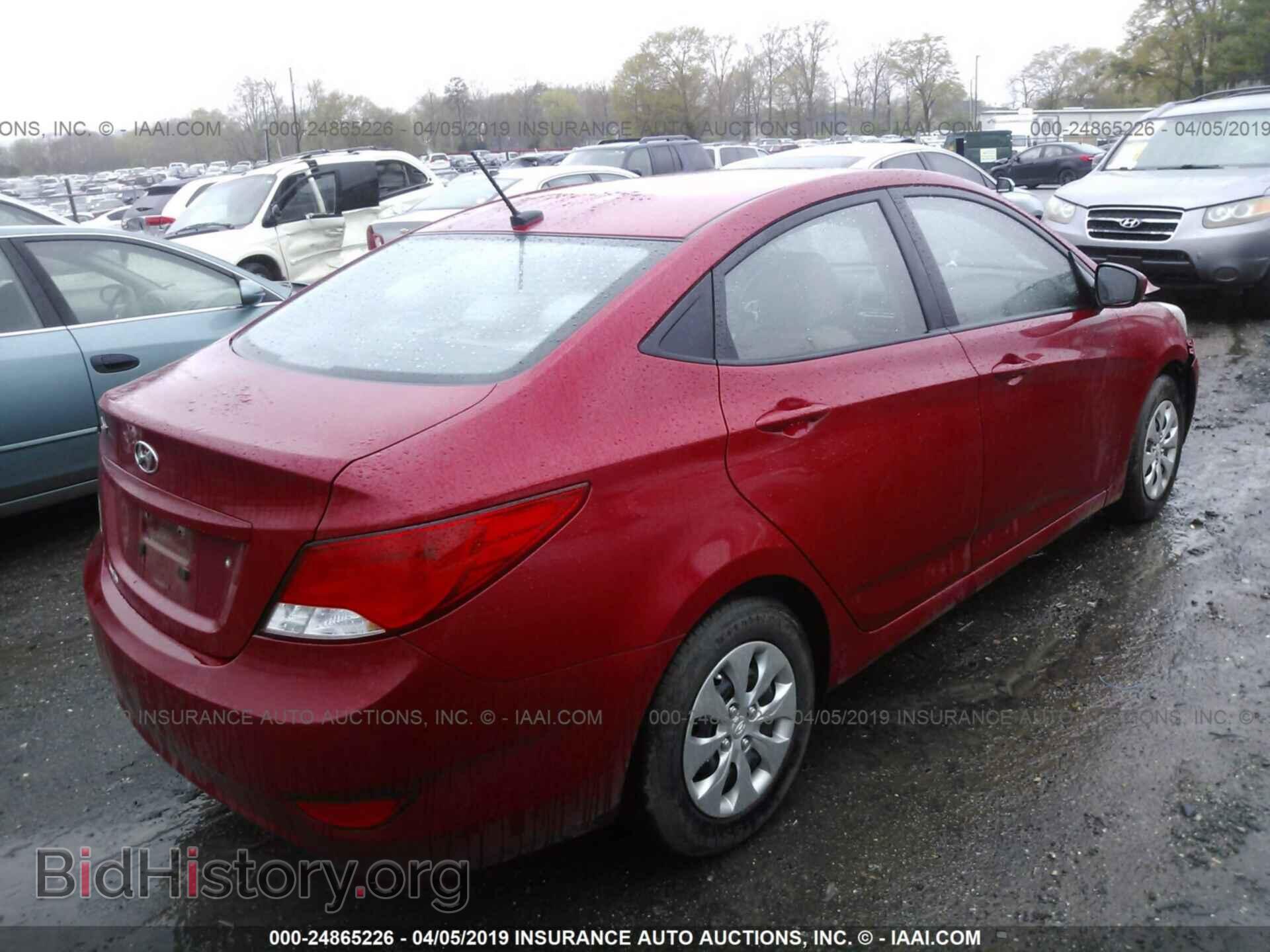 2016 HYUNDAI ACCENT - VIN: KMHCT4AE9GU045653 - Photo 4