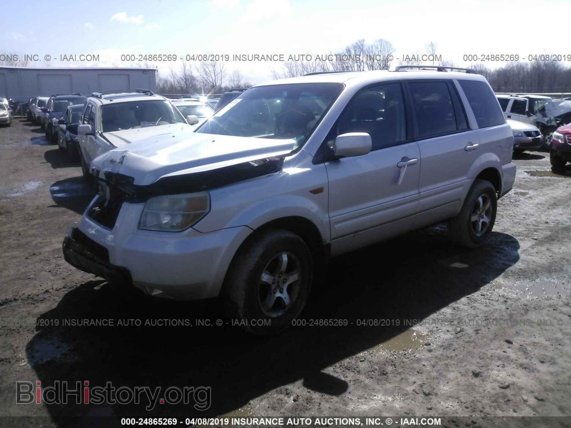 2006 HONDA PILOT - VIN: 5FNYF18676B005920 - Фото 2