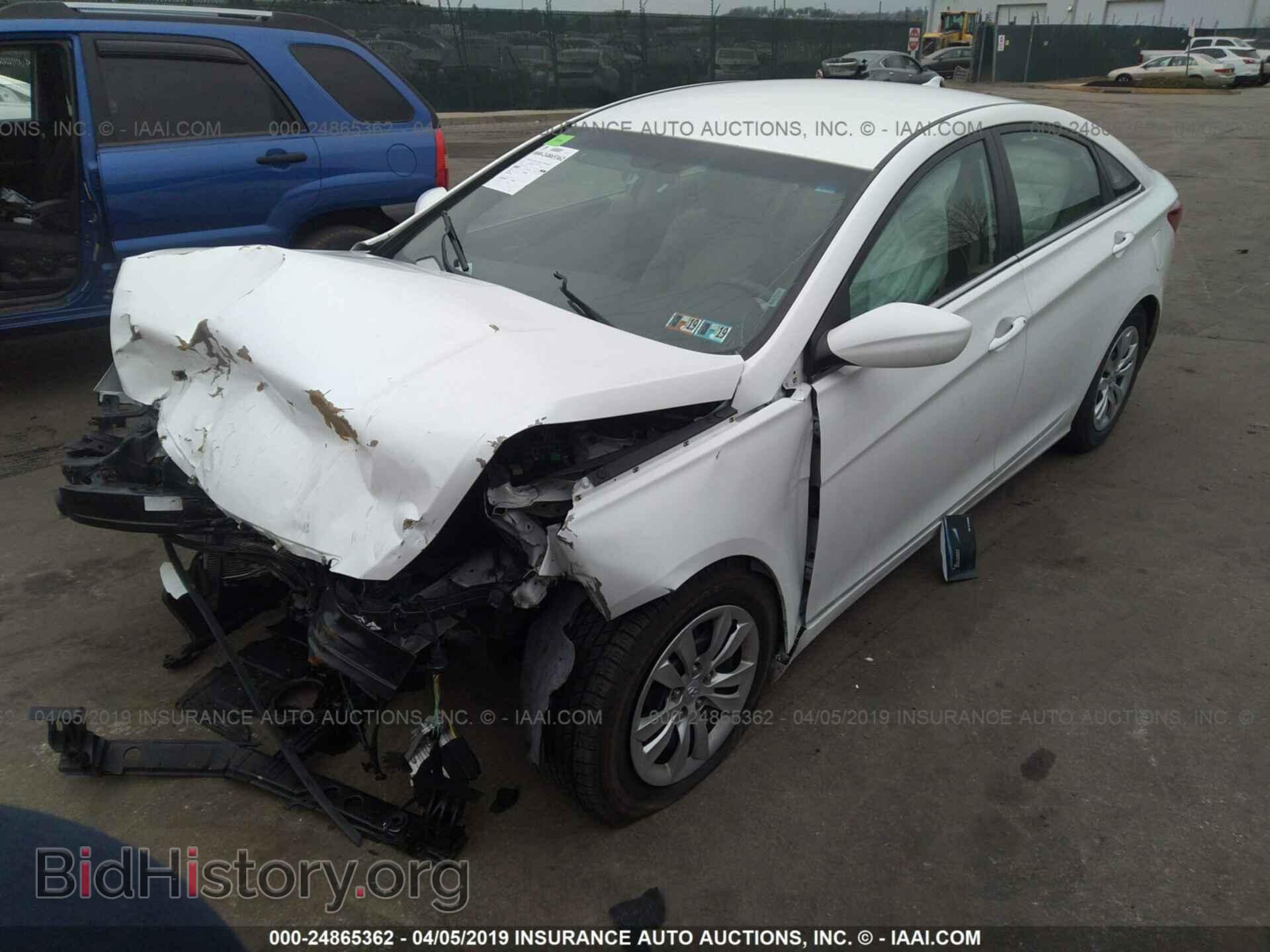 2012 HYUNDAI SONATA - VIN: 5NPEB4AC4CH418729 - Фото 2