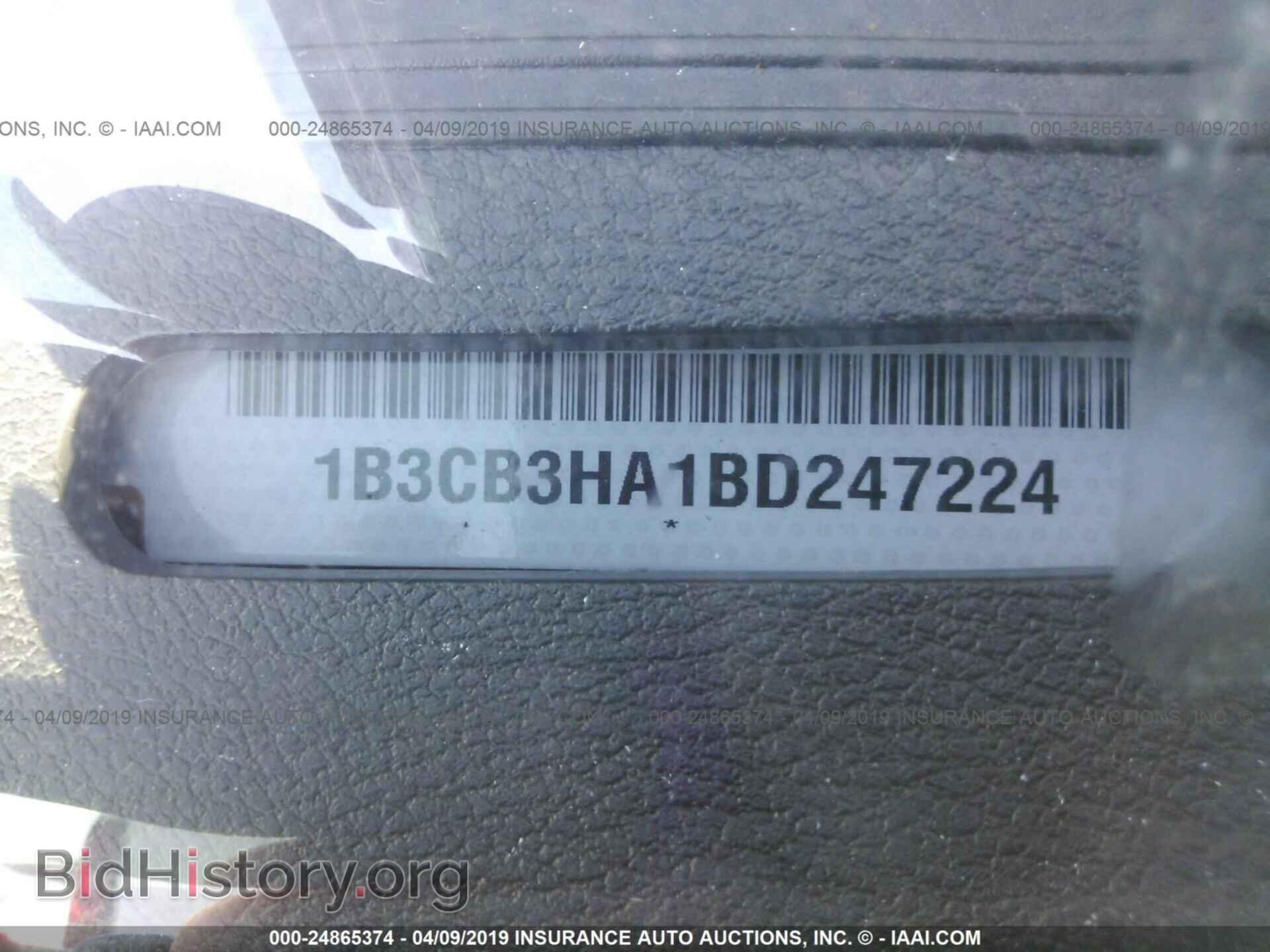 2011 DODGE CALIBER - VIN: 1B3CB3HA1BD247224 - Photo 9