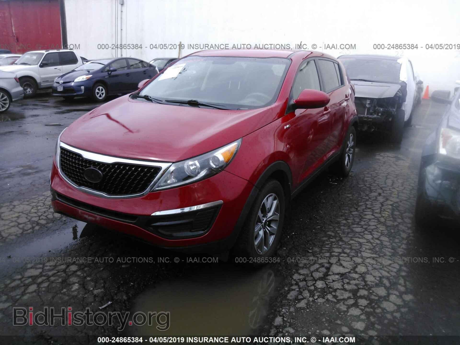 2014 KIA SPORTAGE - VIN: KNDPBCAC8E7588974 - Фото 2