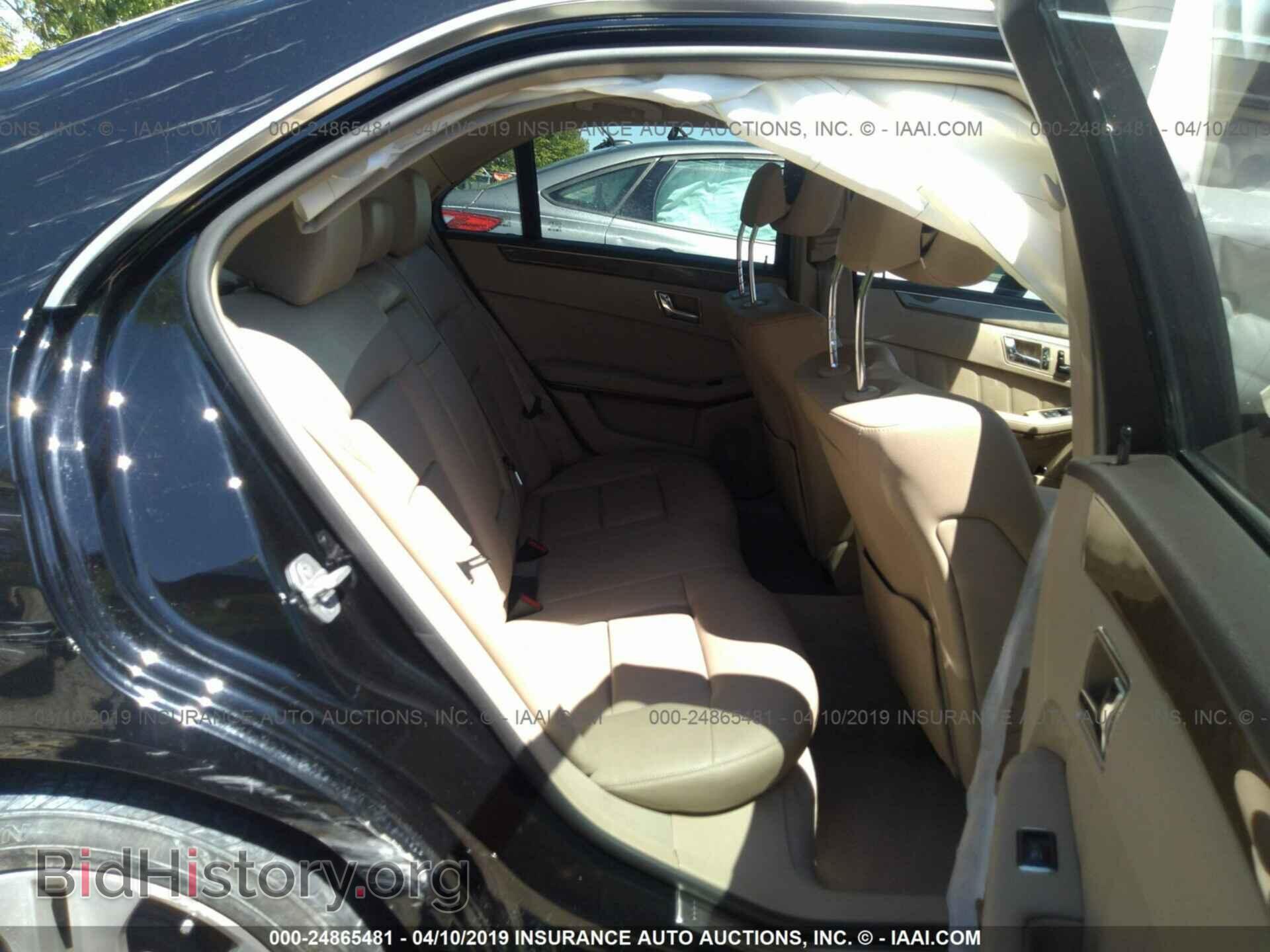 2011 MERCEDES-BENZ E - VIN: WDDHF8HB6BA352394 - Фото 8