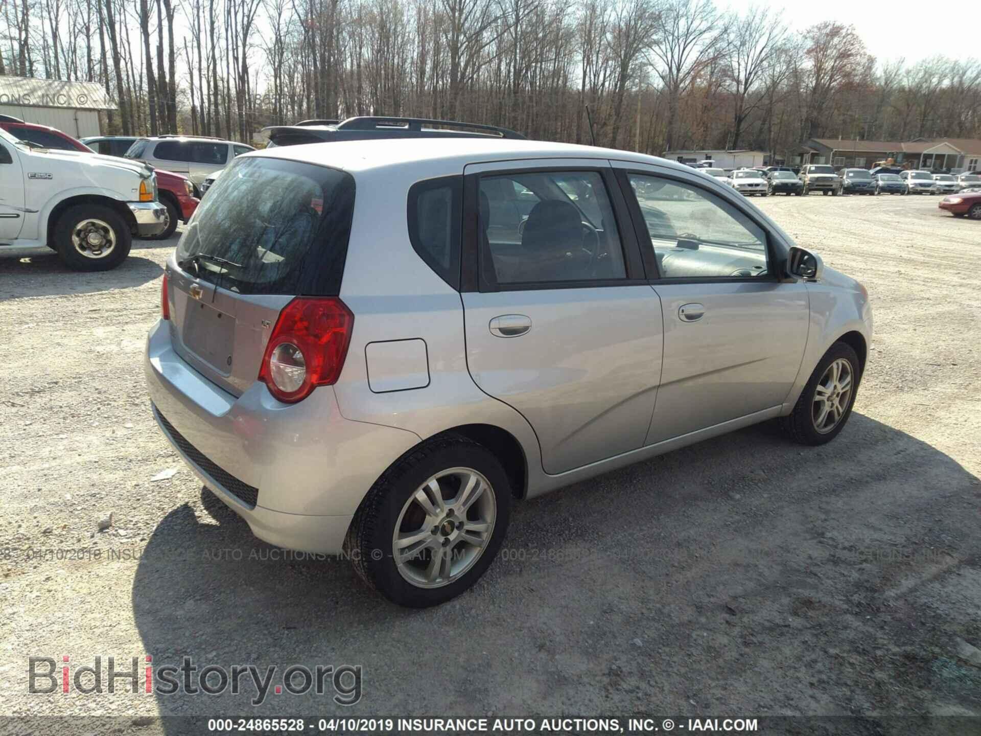 2011 CHEVROLET AVEO - VIN: KL1TD6DE4BB199711 - Фото 4