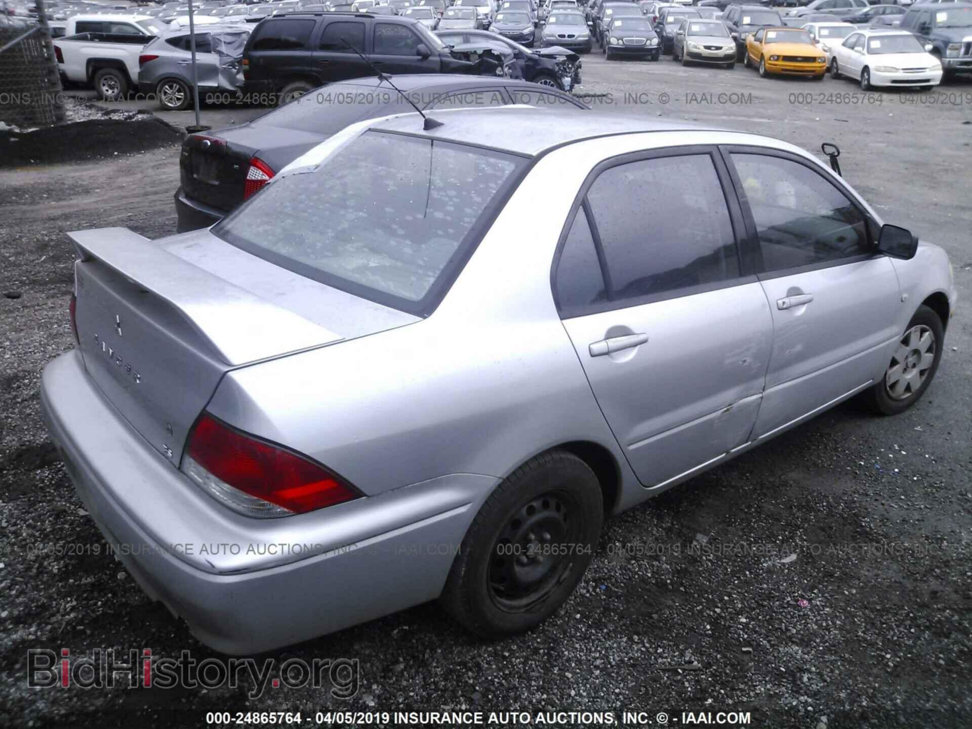 2003 MITSUBISHI LANCER - VIN: JA3AJ26E33U117311 - Фото 4