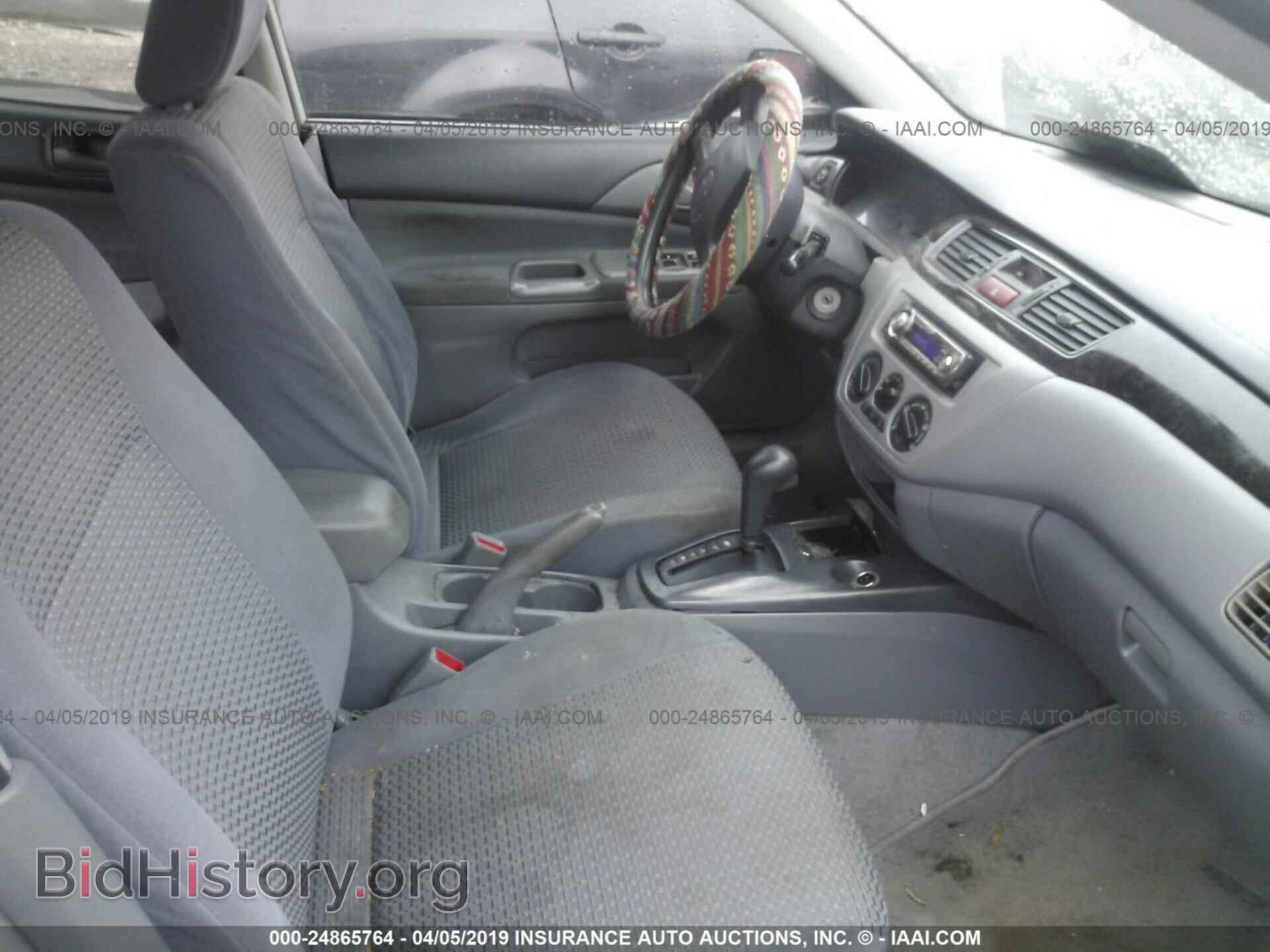 2003 MITSUBISHI LANCER - VIN: JA3AJ26E33U117311 - Фото 5