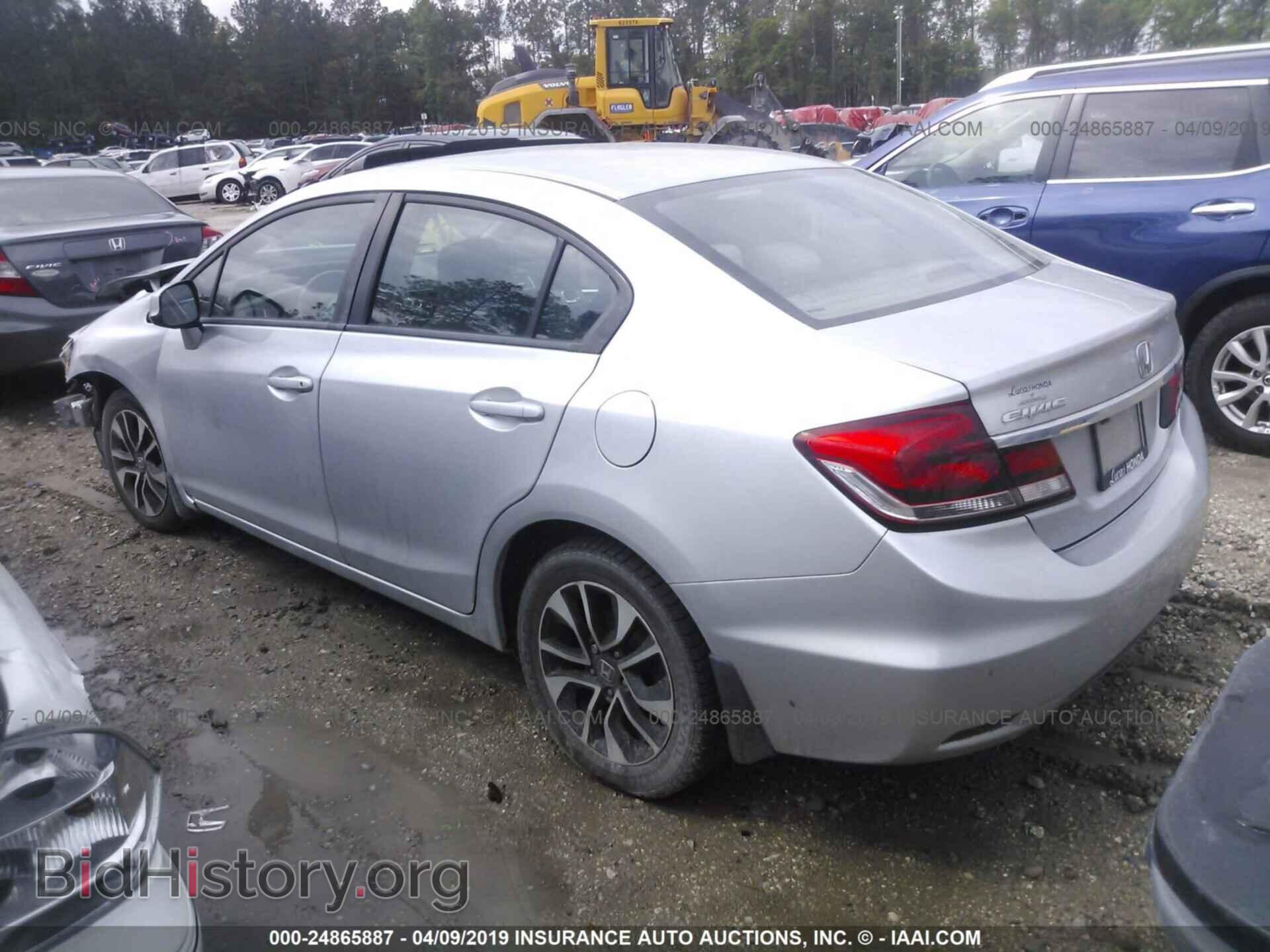 2013 HONDA CIVIC - VIN: 19XFB2F89DE036392 - Фото 3