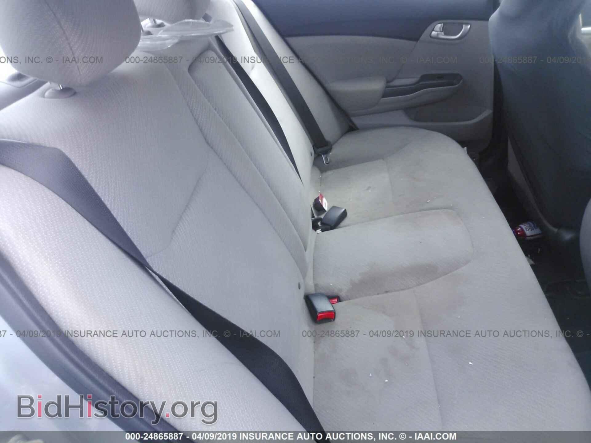 2013 HONDA CIVIC - VIN: 19XFB2F89DE036392 - Фото 8