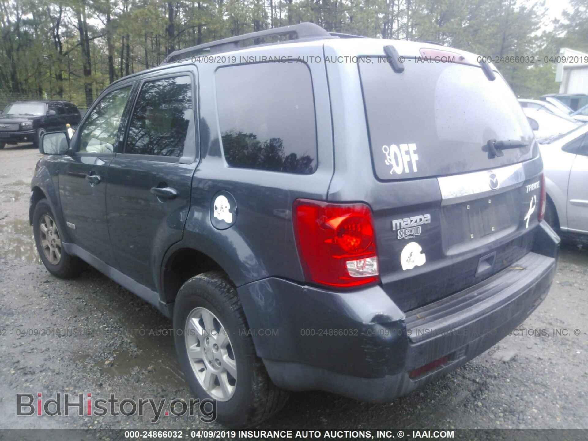 2008 MAZDA TRIBUTE - VIN: 4F2CZ02Z18KM04598 - Фото 3