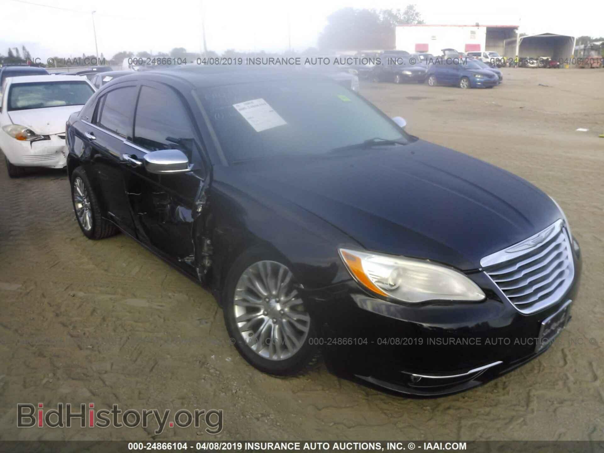 Фотография 1C3BC2FG7BN603442 - CHRYSLER 200 2011