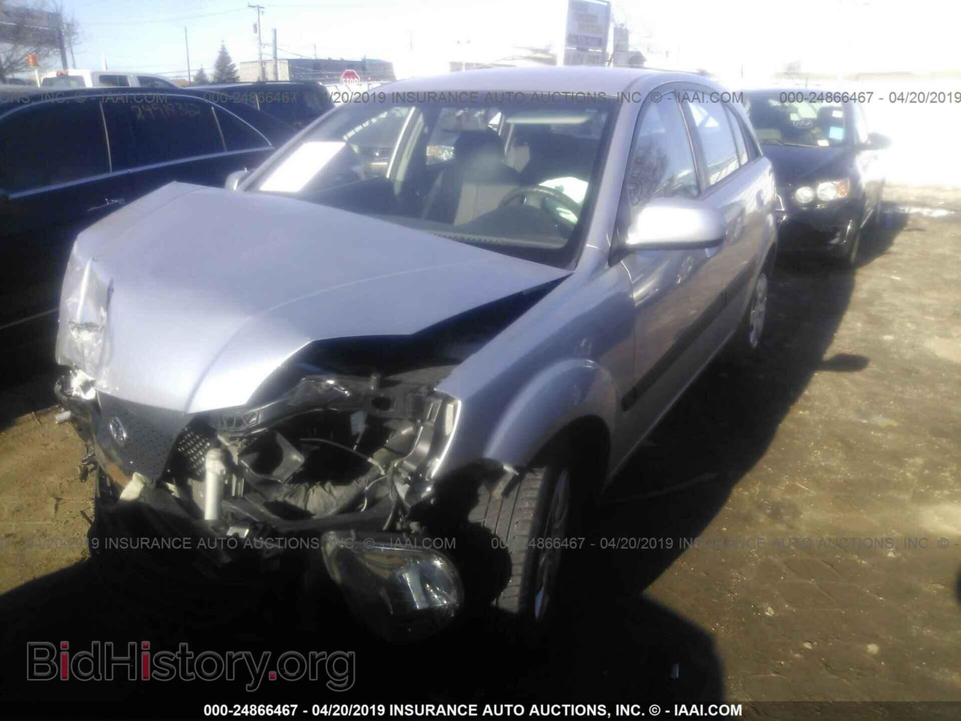 2008 KIA RIO5 - VIN: KNADE163886401070 - Фото 2