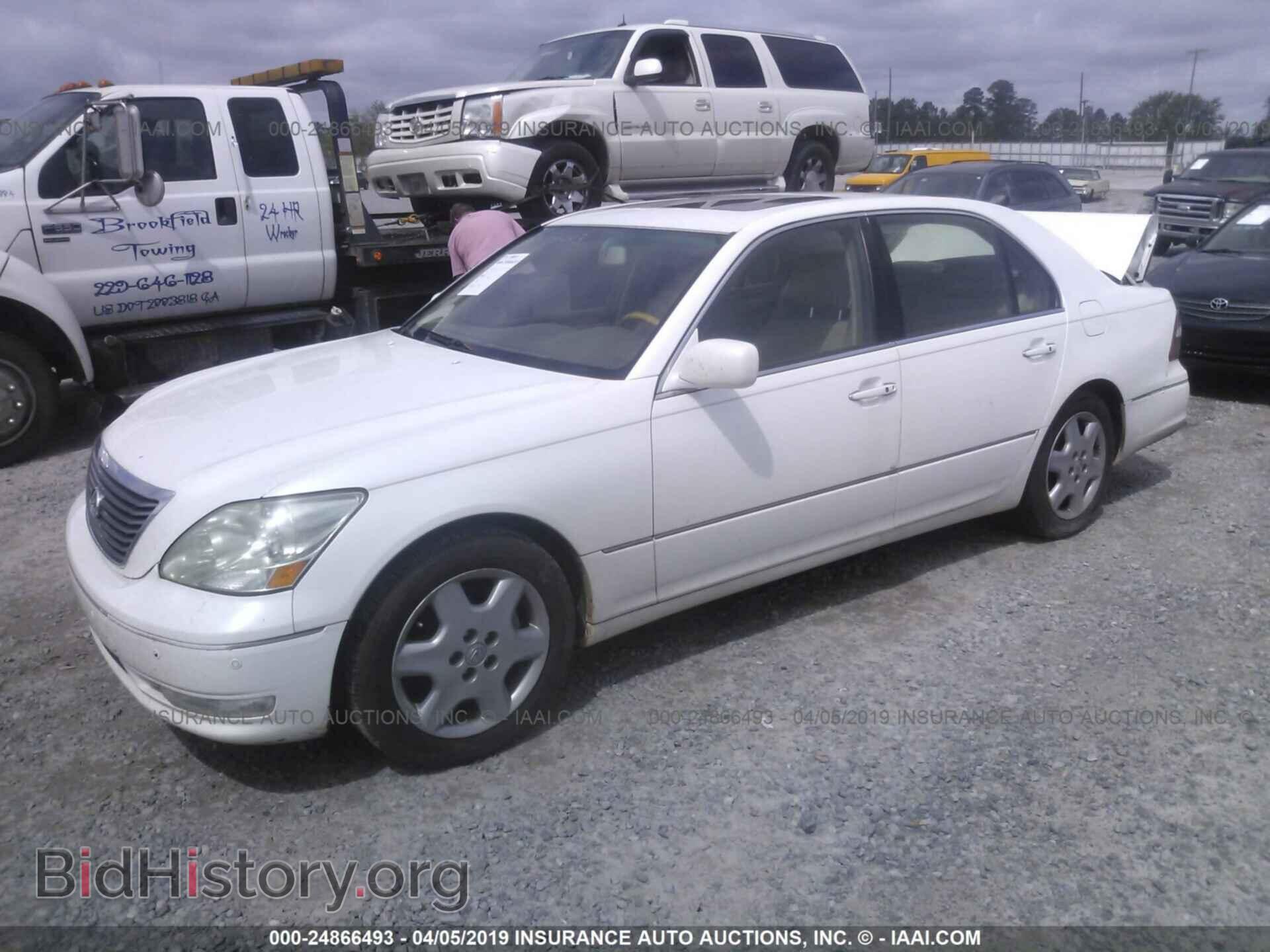 2004 LEXUS LS - VIN: JTHBN36F340167061 - Фото 2