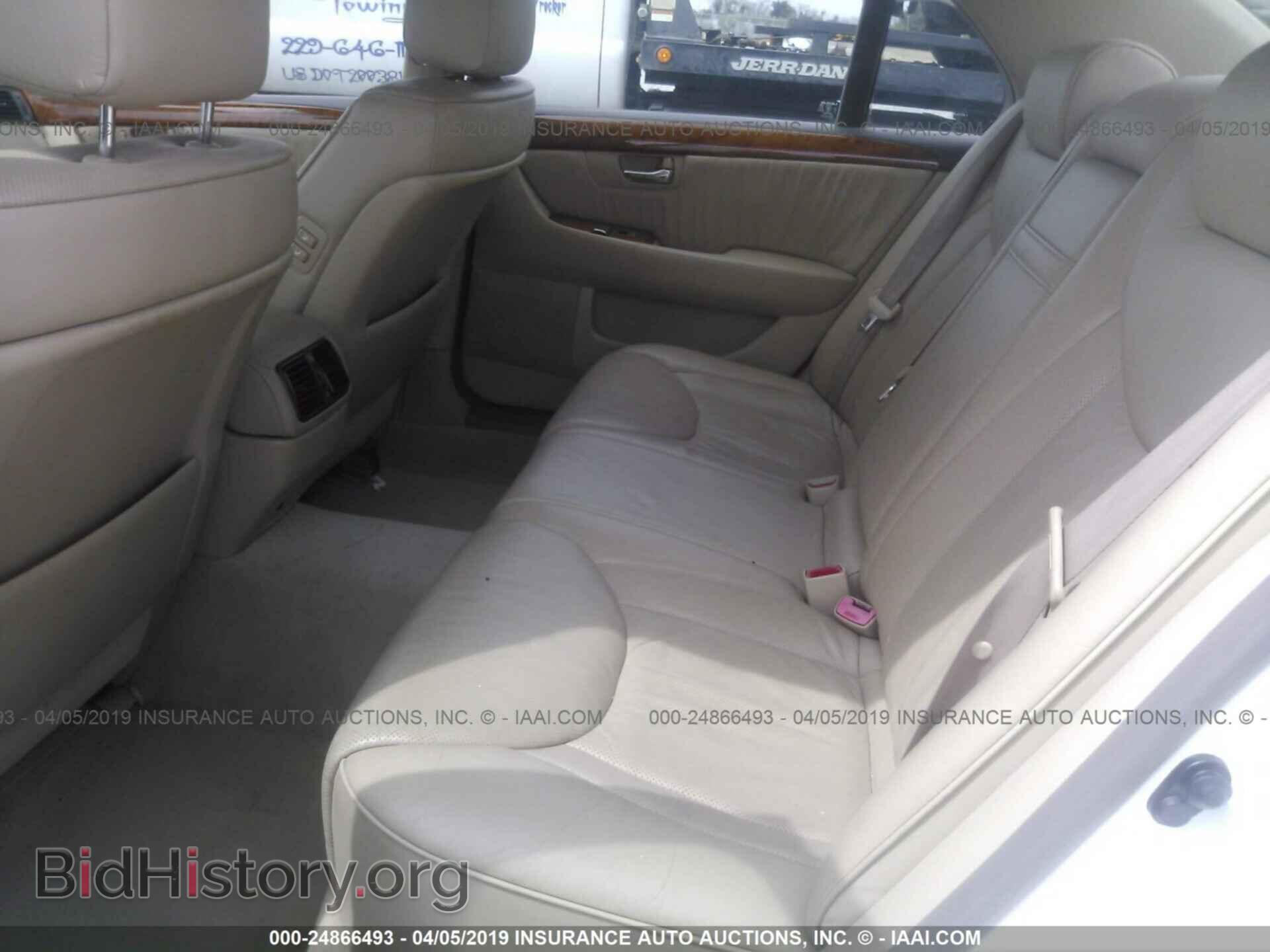 2004 LEXUS LS - VIN: JTHBN36F340167061 - Фото 8