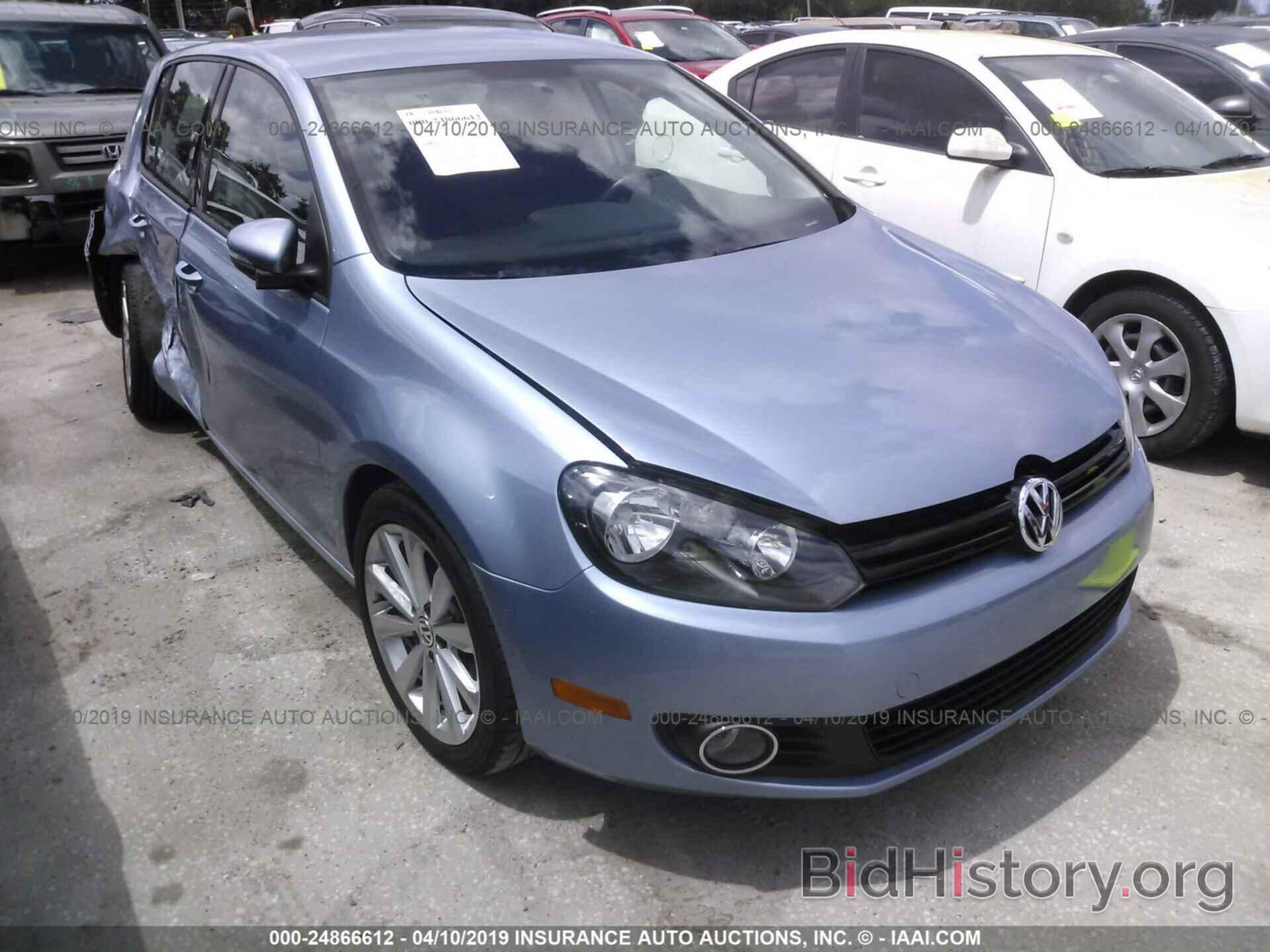 Photo WVWNM7AJ5CW005268 - VOLKSWAGEN GOLF 2012