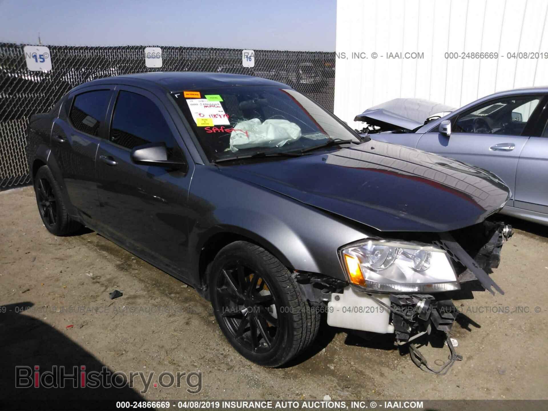 Photo 1C3CDZAB9DN653428 - DODGE AVENGER 2013