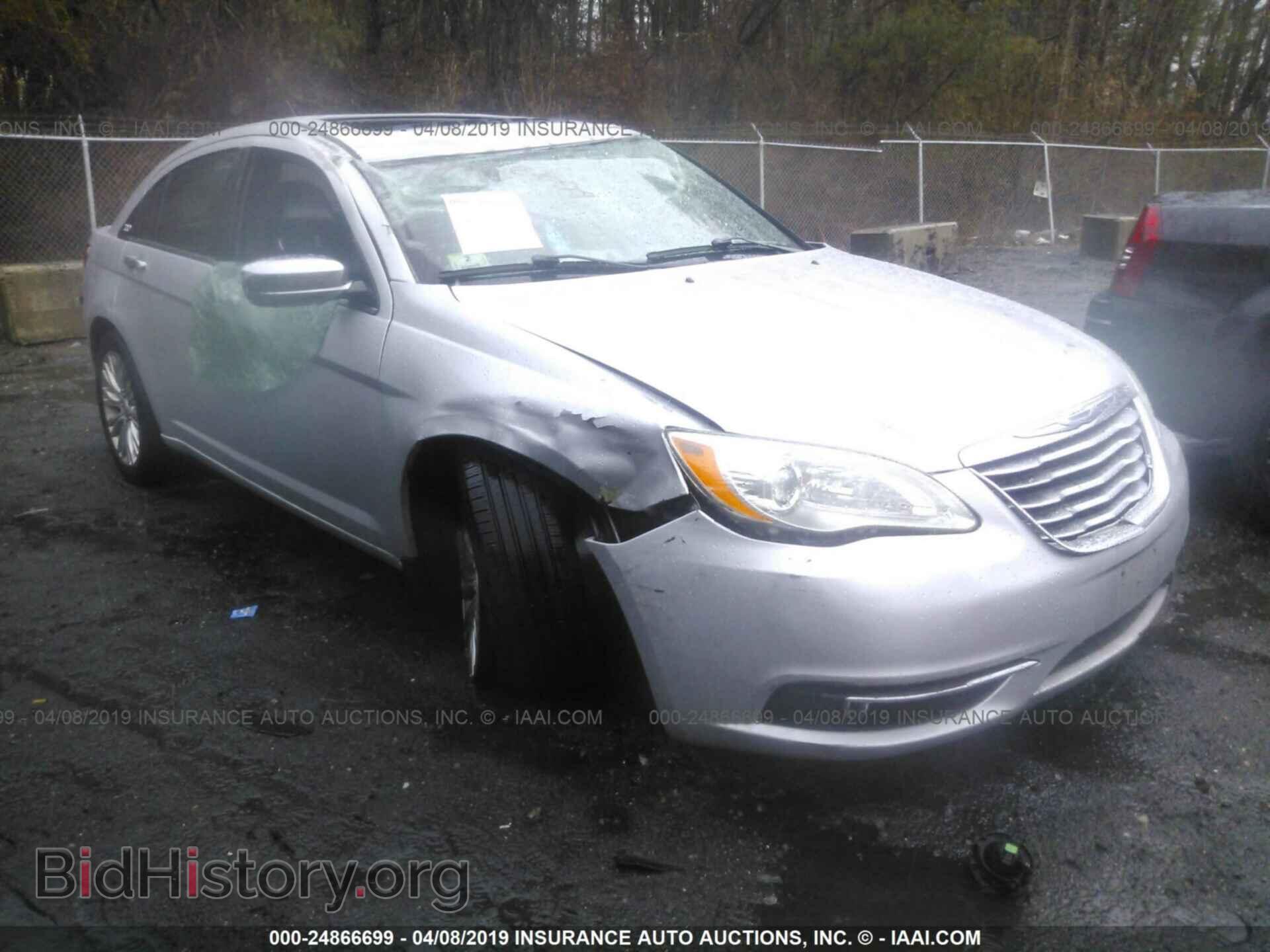 Фотография 1C3CCBCB5CN242176 - CHRYSLER 200 2012