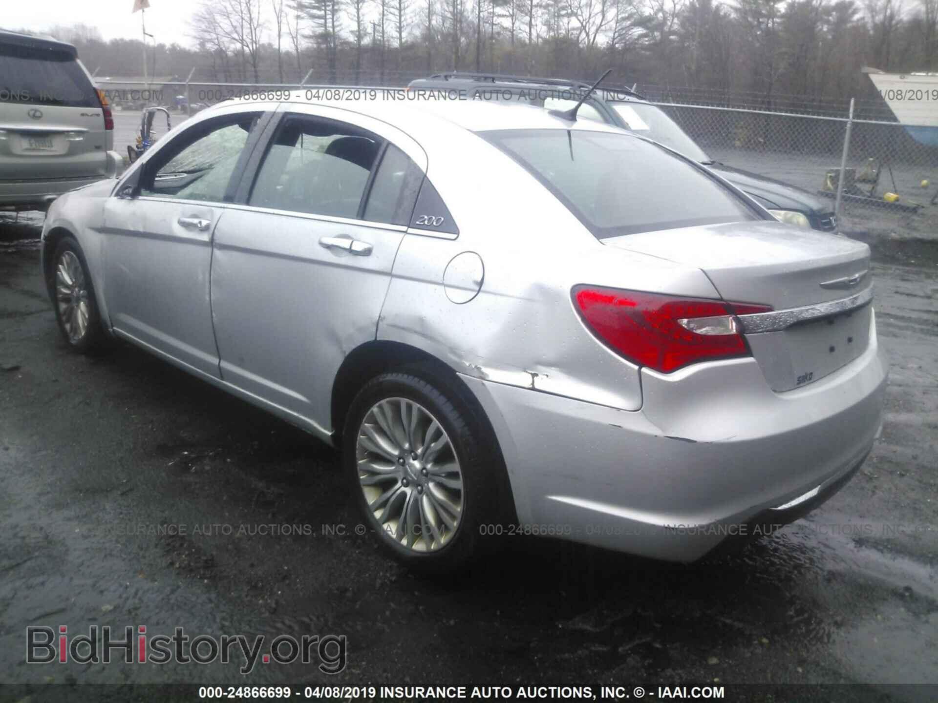 2012 CHRYSLER 200 - VIN: 1C3CCBCB5CN242176 - Фото 3