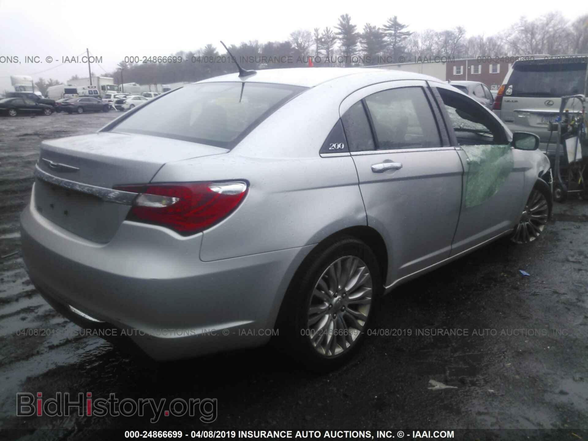 2012 CHRYSLER 200 - VIN: 1C3CCBCB5CN242176 - Фото 4