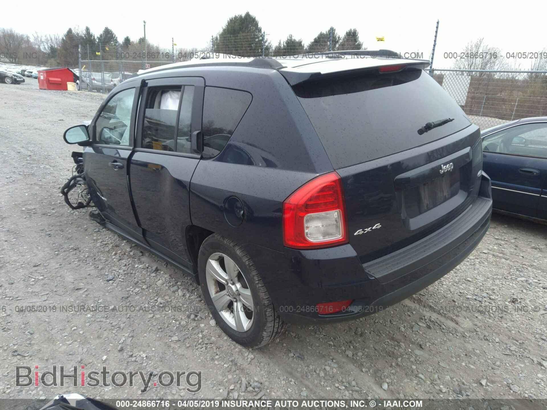 2013 JEEP COMPASS - VIN: 1C4NJDEB7DD249382 - Фото 3