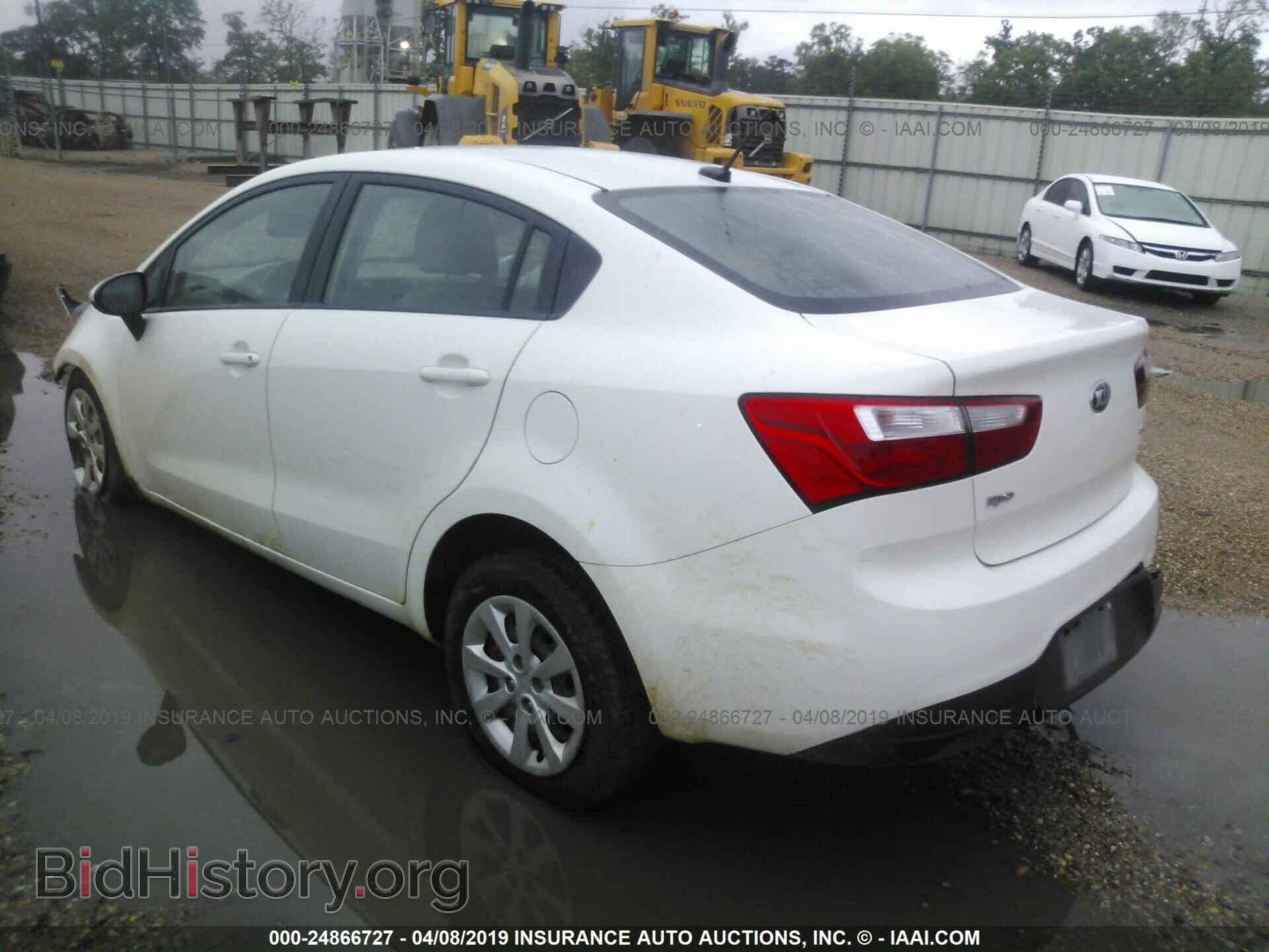 2015 KIA RIO - VIN: KNADM4A36F6506280 - Фото 3