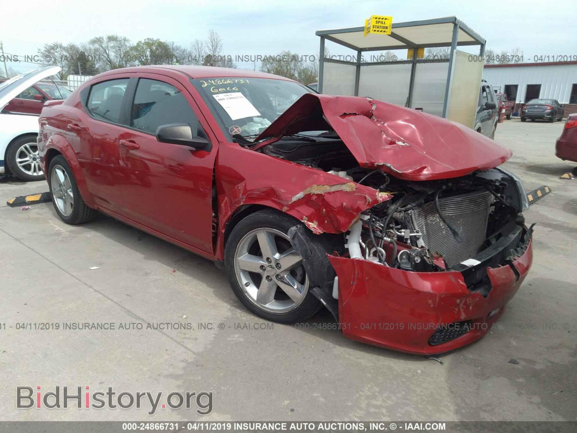 Фотография 1C3CDZAB1EN165382 - DODGE AVENGER 2014