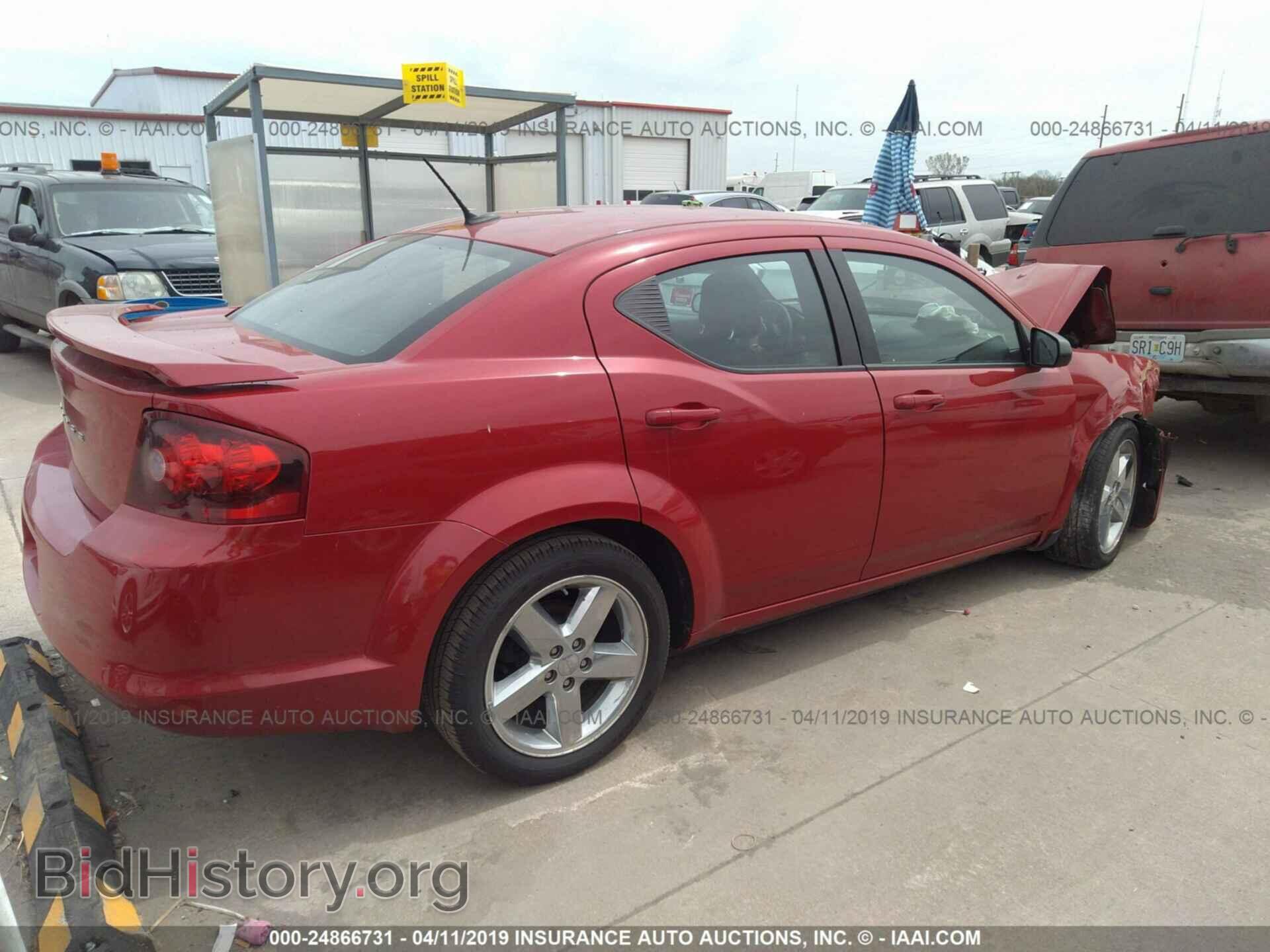 2014 DODGE AVENGER - VIN: 1C3CDZAB1EN165382 - Фото 4