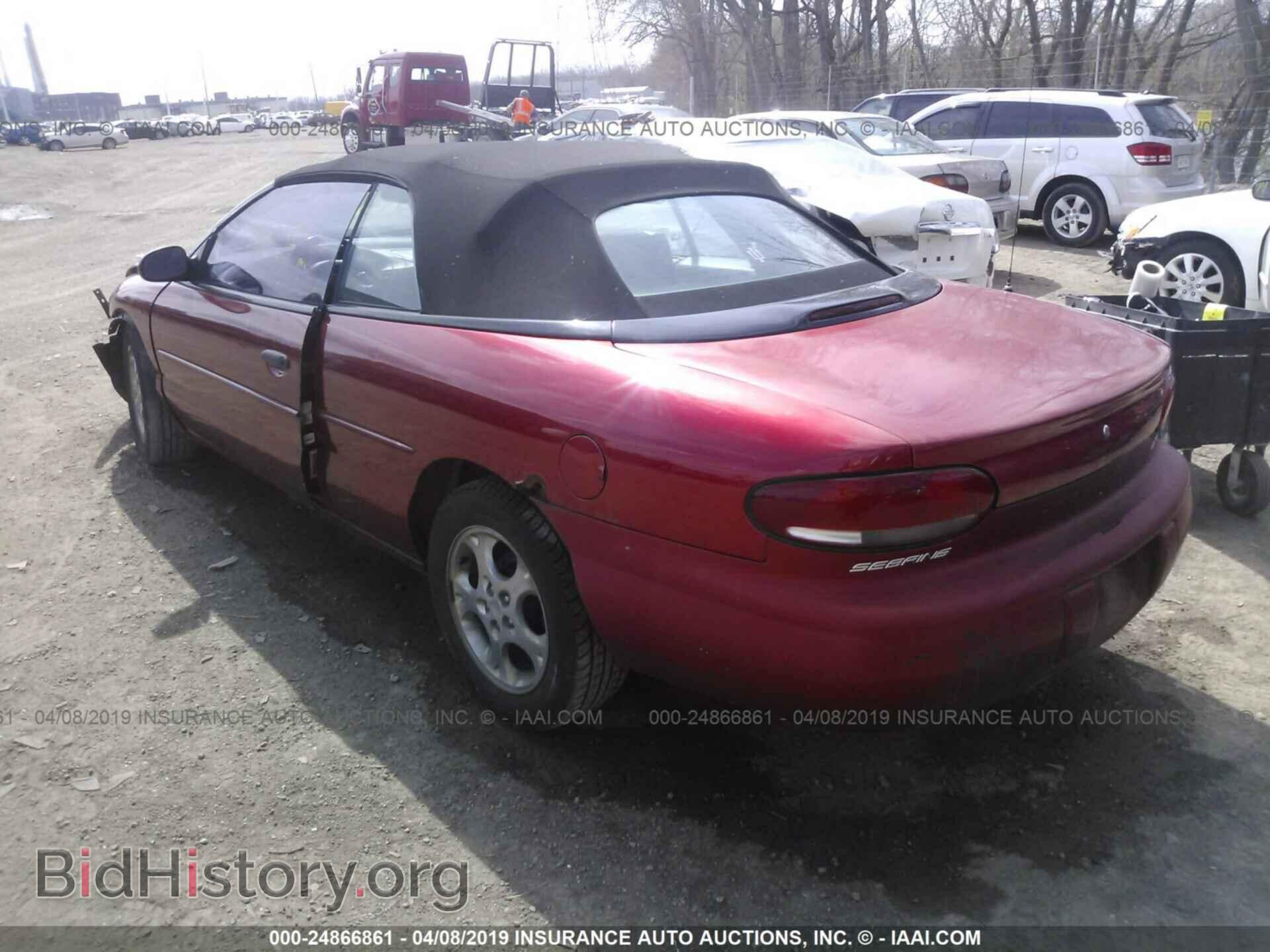 2000 CHRYSLER SEBRING - VIN: 3C3EL55H2YT200664 - Фото 3
