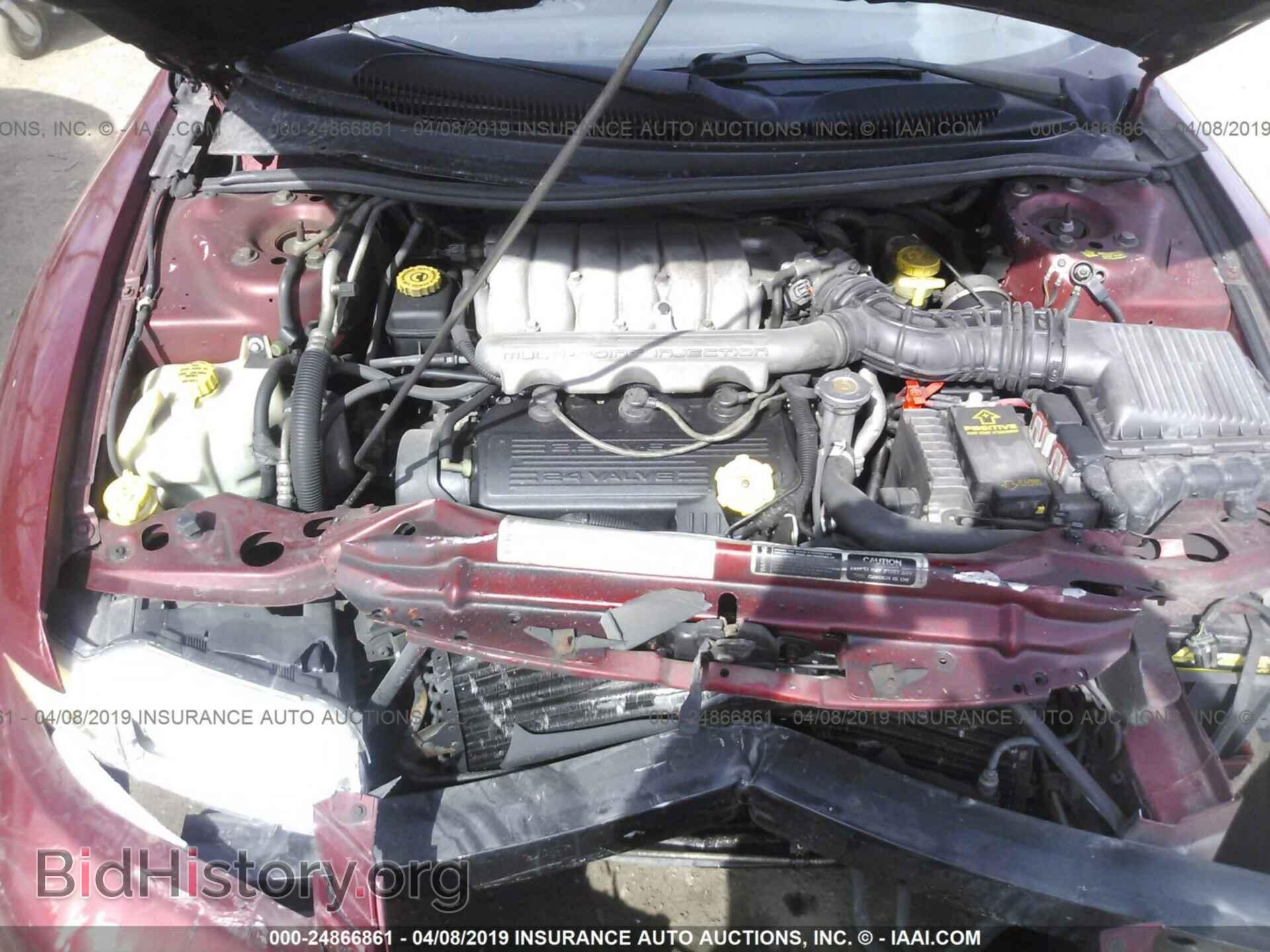 2000 CHRYSLER SEBRING - VIN: 3C3EL55H2YT200664 - Фото 10