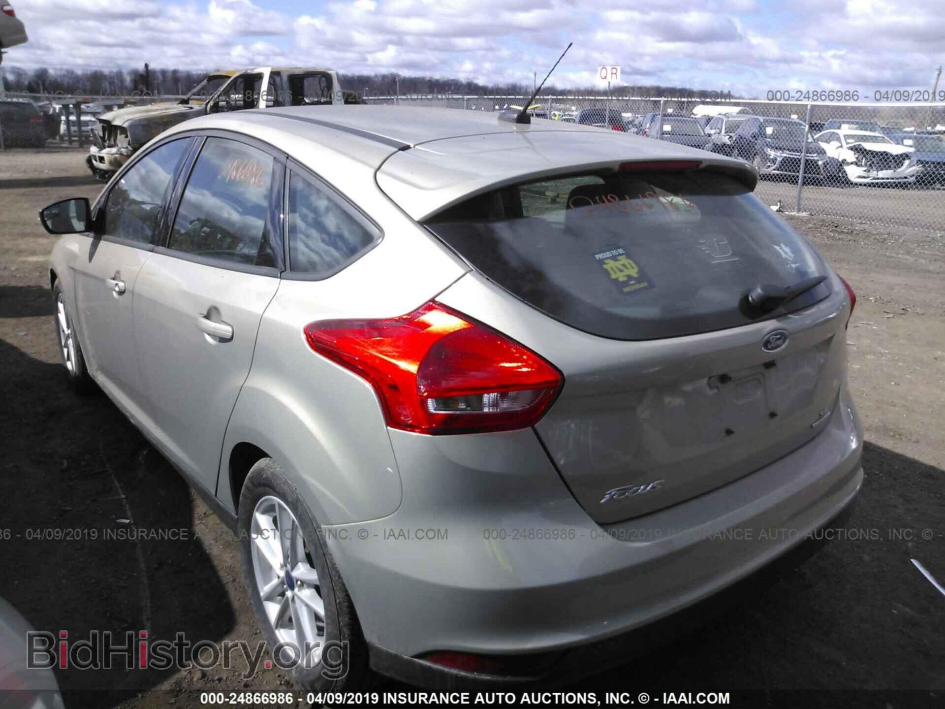 2016 FORD FOCUS - VIN: 1FADP3K28GL328620 - Фото 3