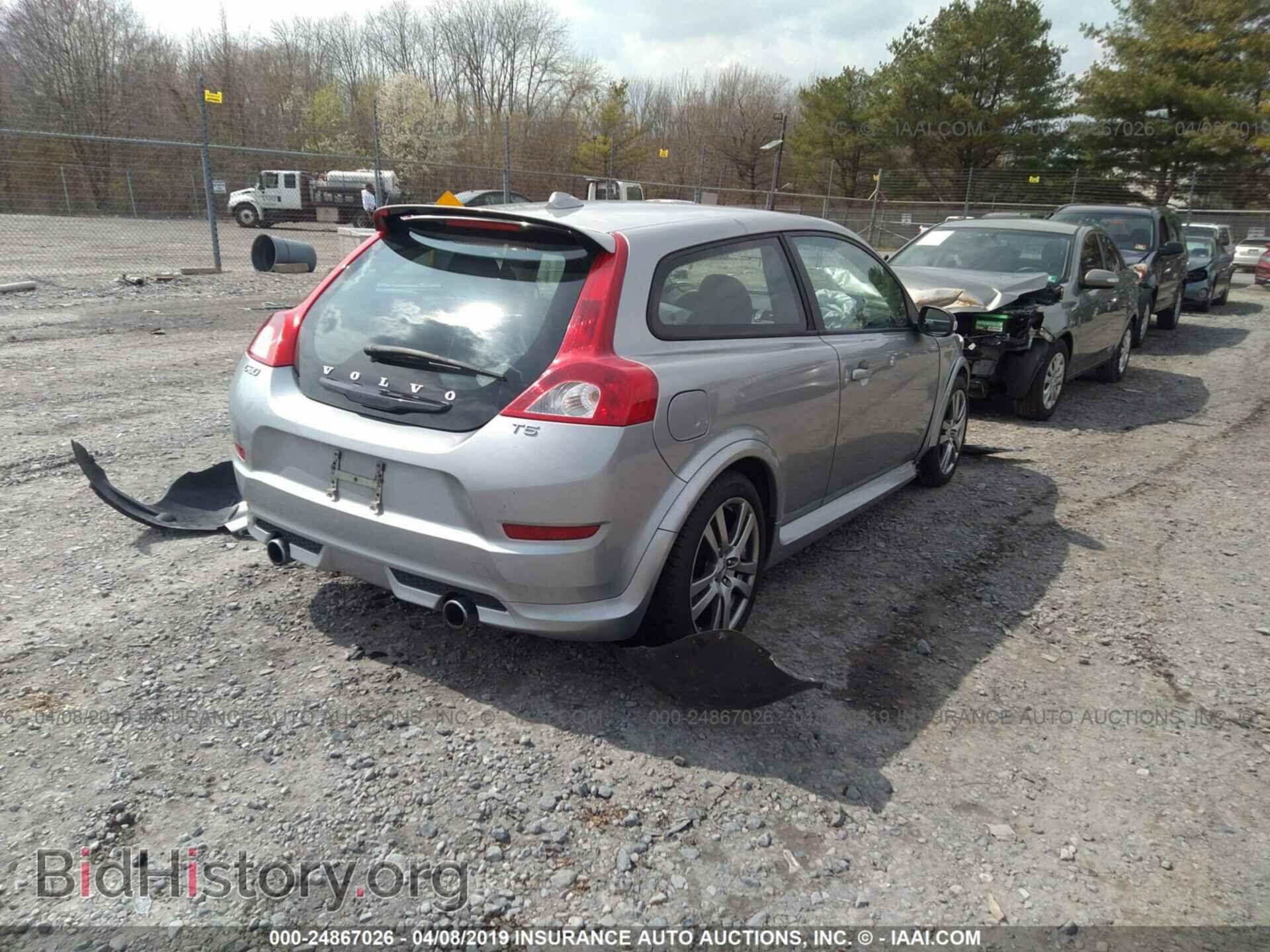 2012 VOLVO C30 - VIN: YV1672MK0C2266585 - Фото 4