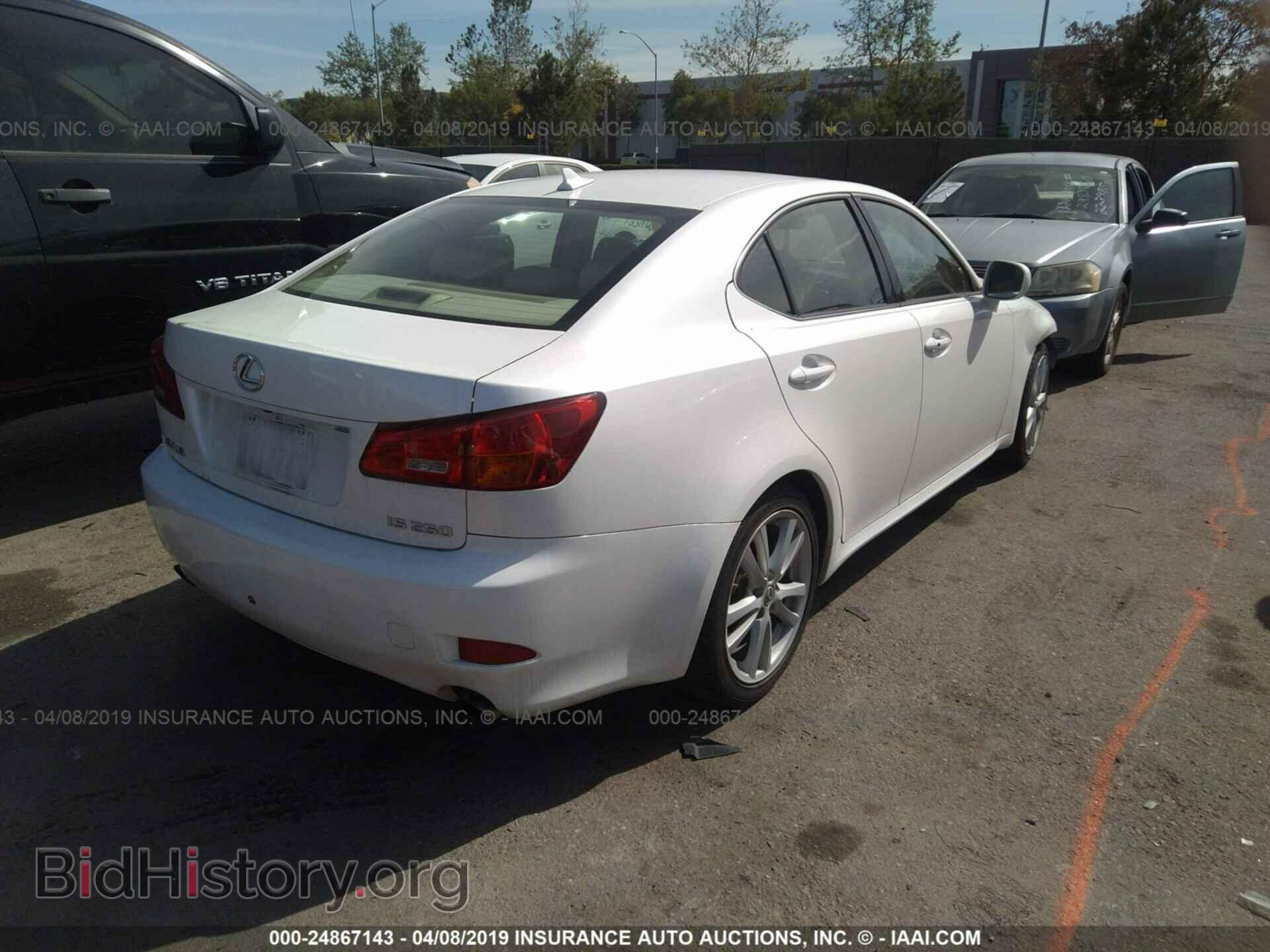 2007 LEXUS IS - VIN: JTHBK262475046501 - Фото 4