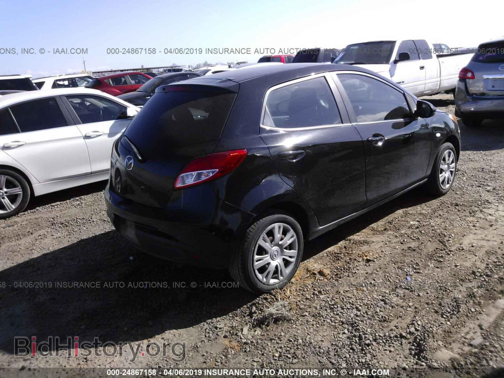 2013 MAZDA MAZDA2 - VIN: JM1DE1KZ0D0160275 - Фото 4