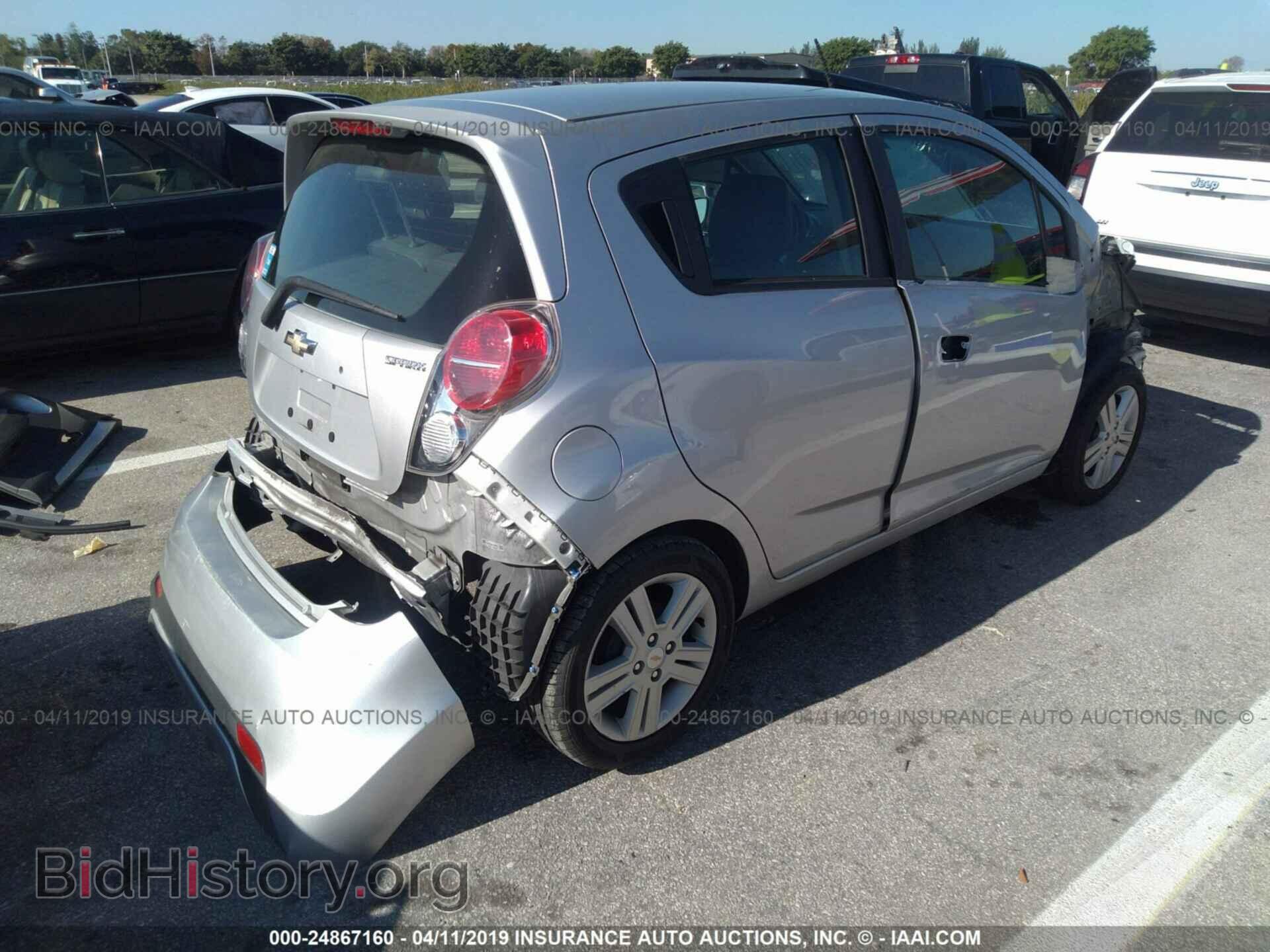 2014 CHEVROLET SPARK - VIN: KL8CD6S96EC538376 - Фото 4