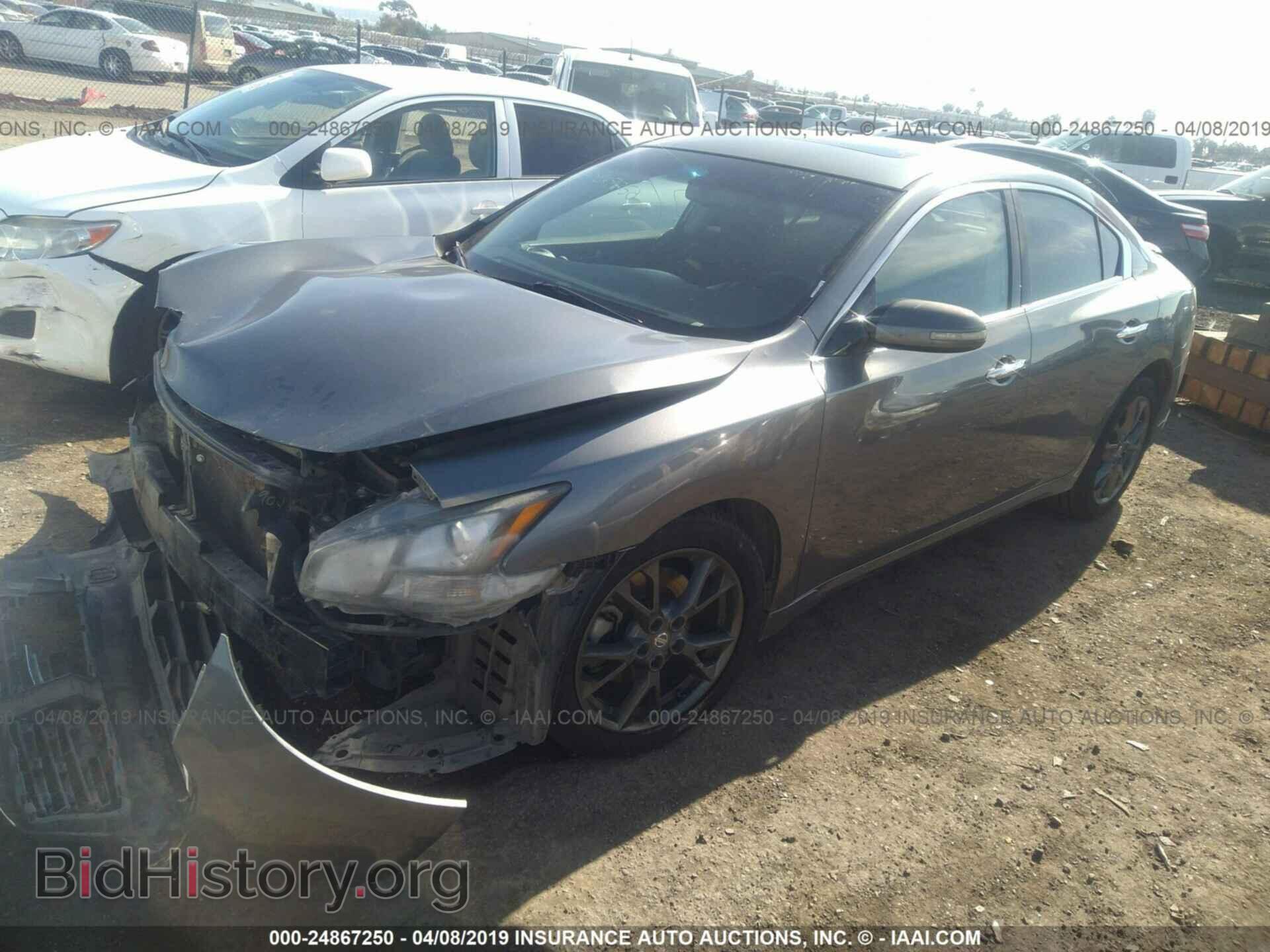 2014 NISSAN MAXIMA - VIN: 1N4AA5AP4EC469033 - Photo 2