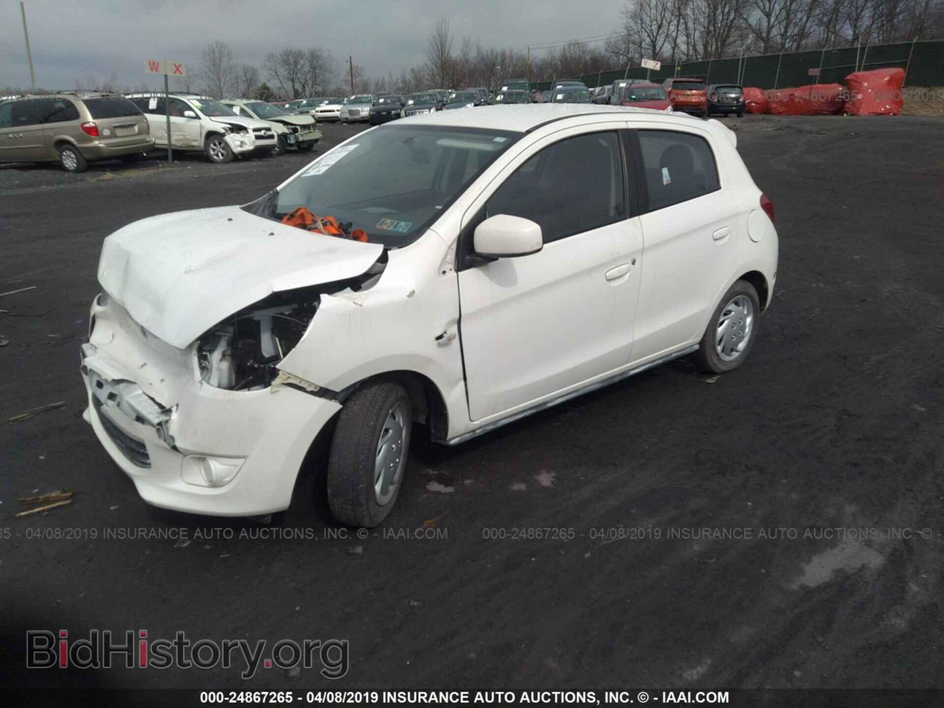 2015 MITSUBISHI MIRAGE - VIN: ML32A3HJ2FH055115 - Фото 2