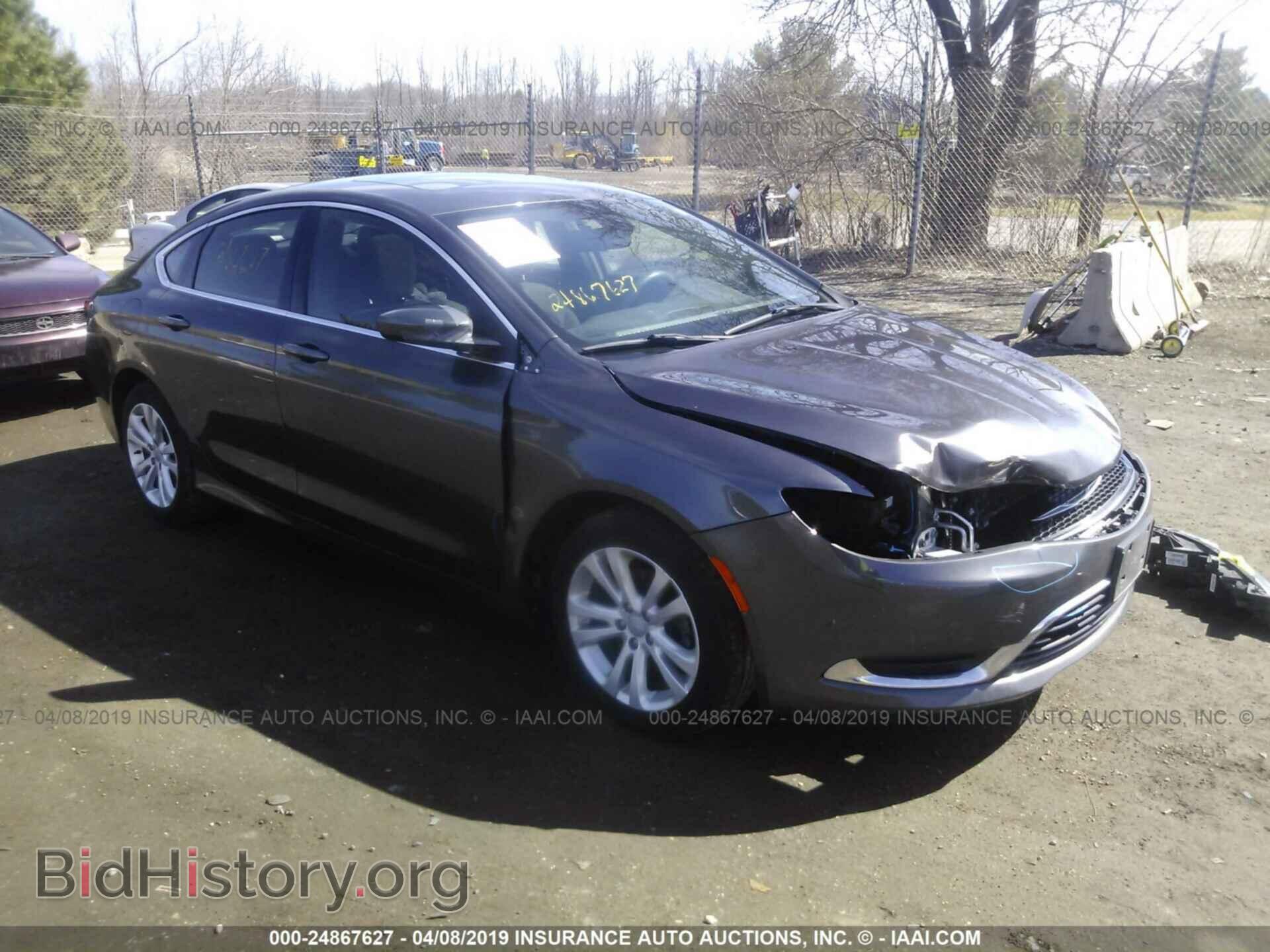 Photo 1C3CCCAB9FN728373 - CHRYSLER 200 2015