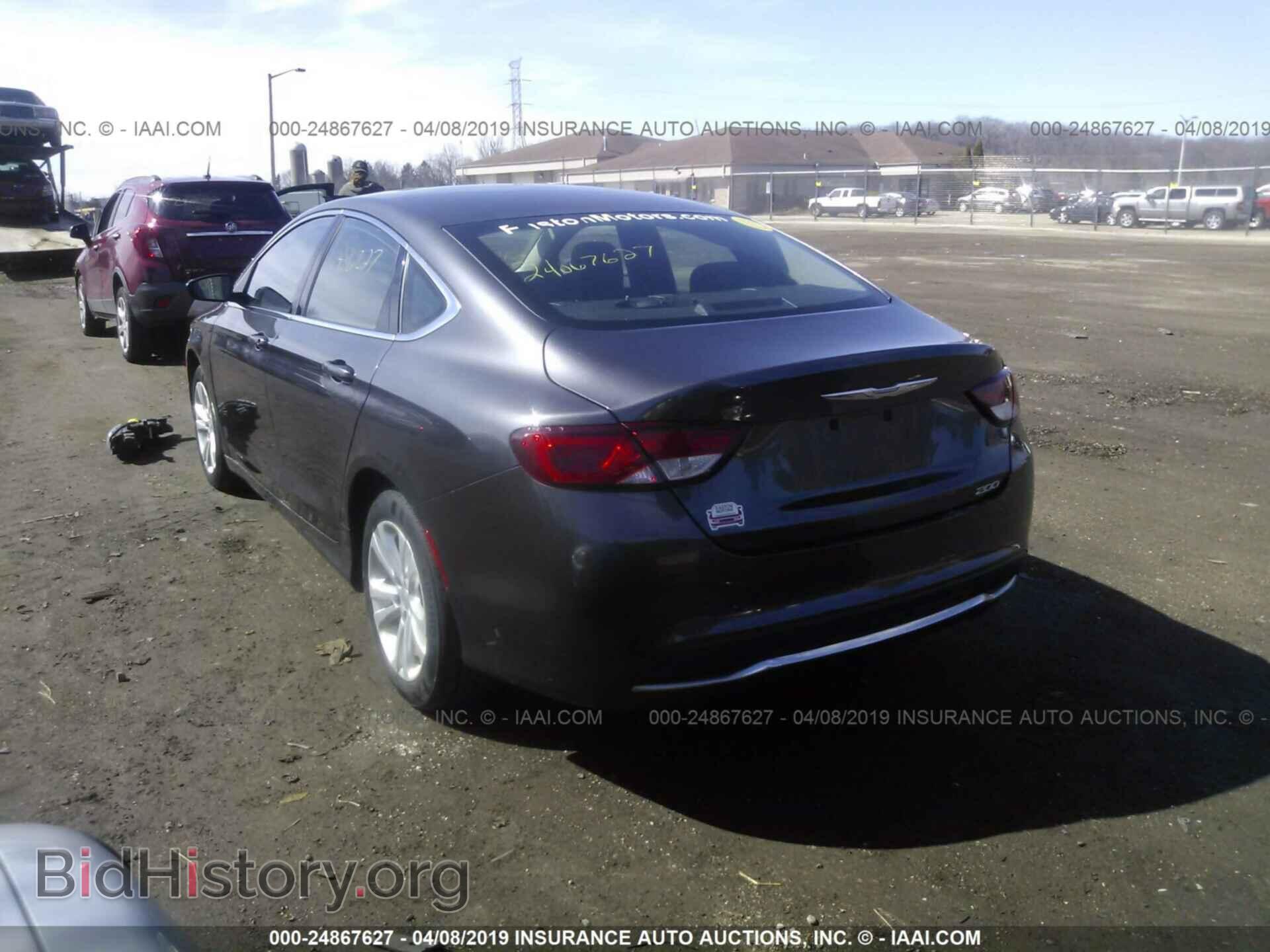 2015 CHRYSLER 200 - VIN: 1C3CCCAB9FN728373 - Photo 3