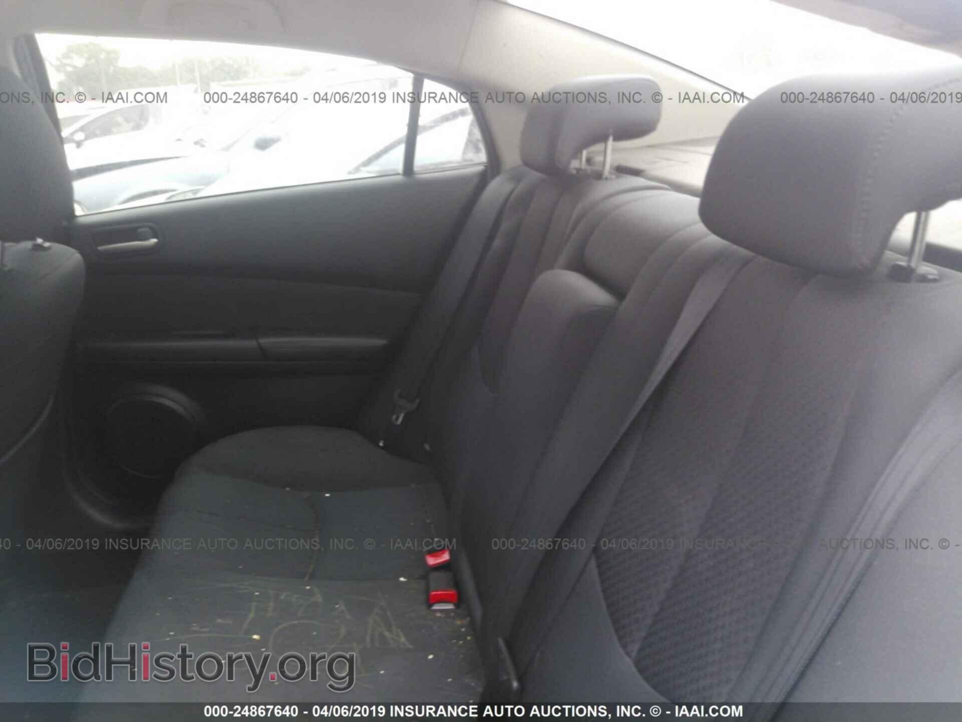 2012 MAZDA 6 - VIN: 1YVHZ8BH4C5M03345 - Фото 8