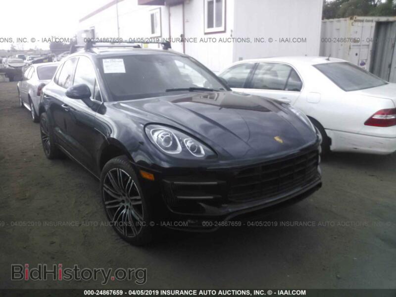 2016 Porsche MACAN Turbo (VIN WP1AF2A54GLB90837) — фото 1 из 10, IAAI, повреждение: угон