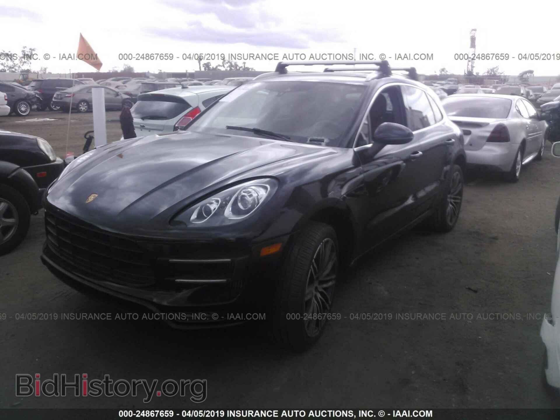 2016 PORSCHE MACAN - VIN: WP1AF2A54GLB90837 - Фото 2