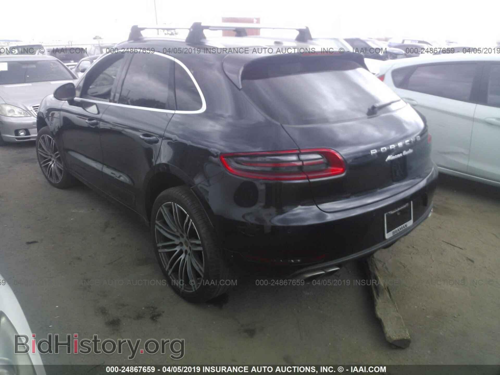 2016 PORSCHE MACAN - VIN: WP1AF2A54GLB90837 - Фото 3