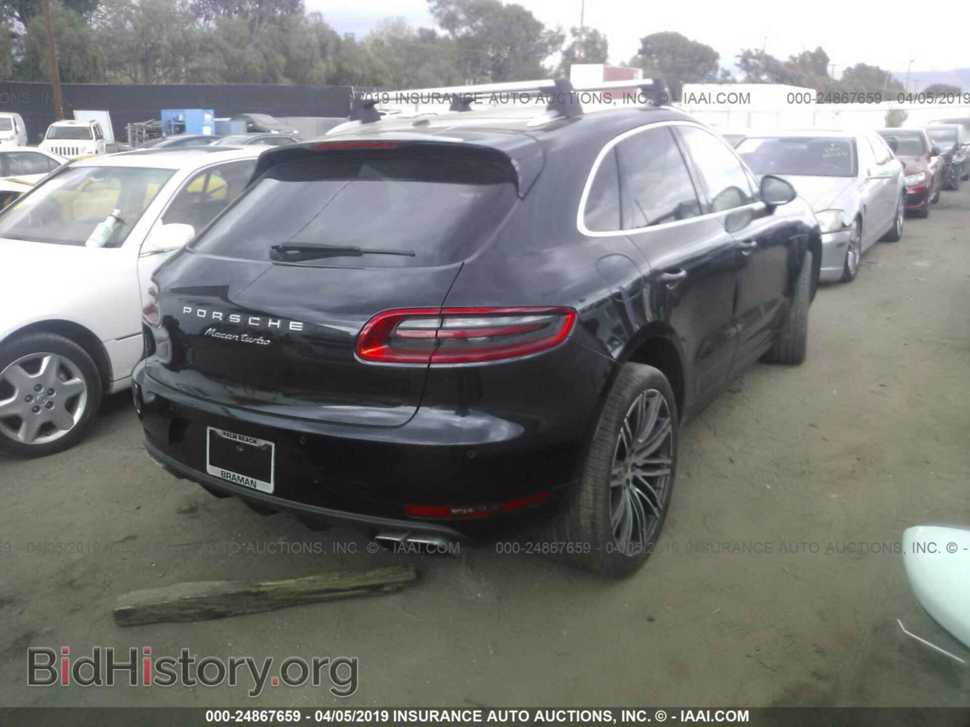2016 PORSCHE MACAN - VIN: WP1AF2A54GLB90837 - Фото 4