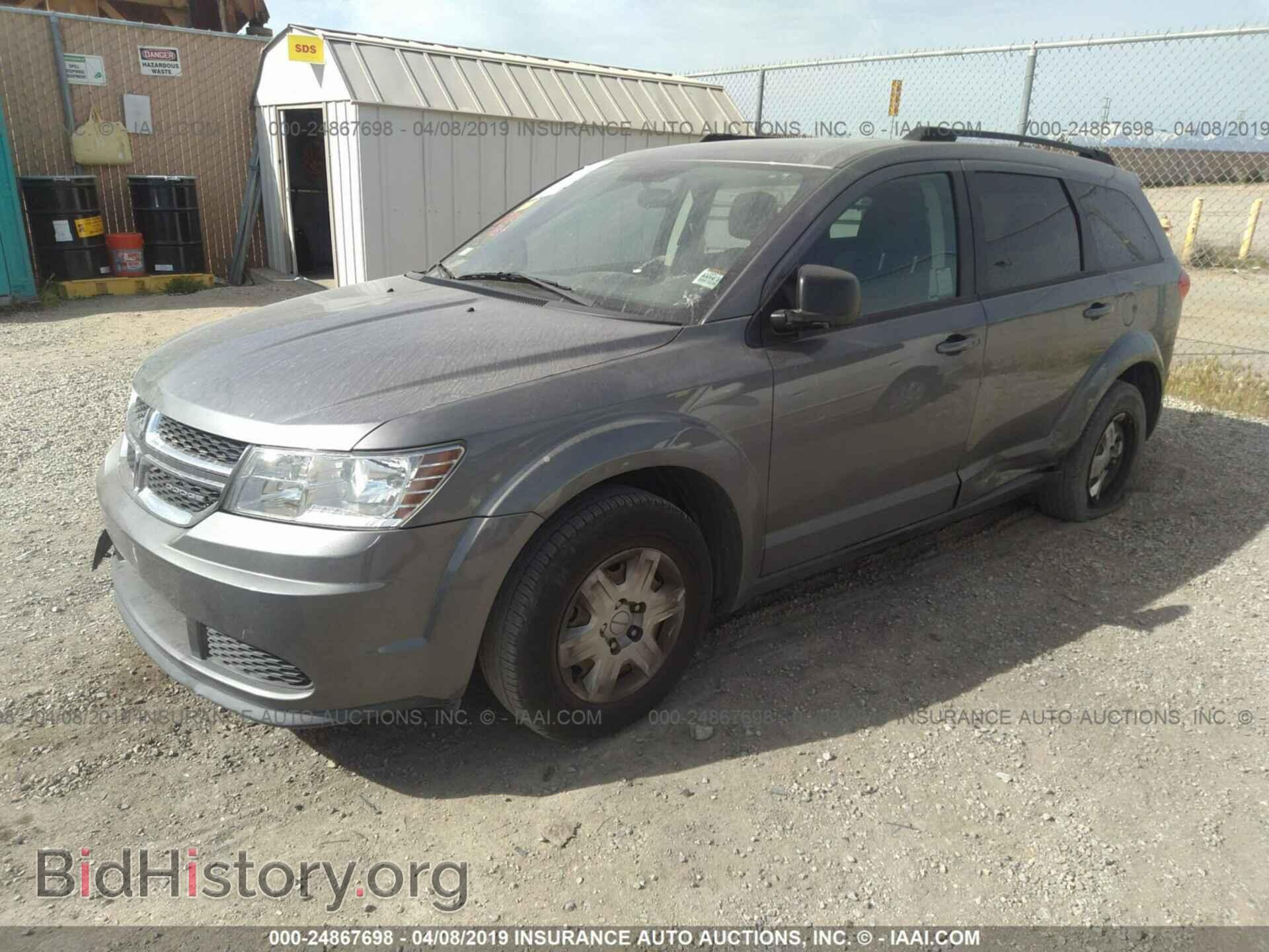 2012 DODGE JOURNEY - VIN: 3C4PDCAB0CT168099 - Фото 2