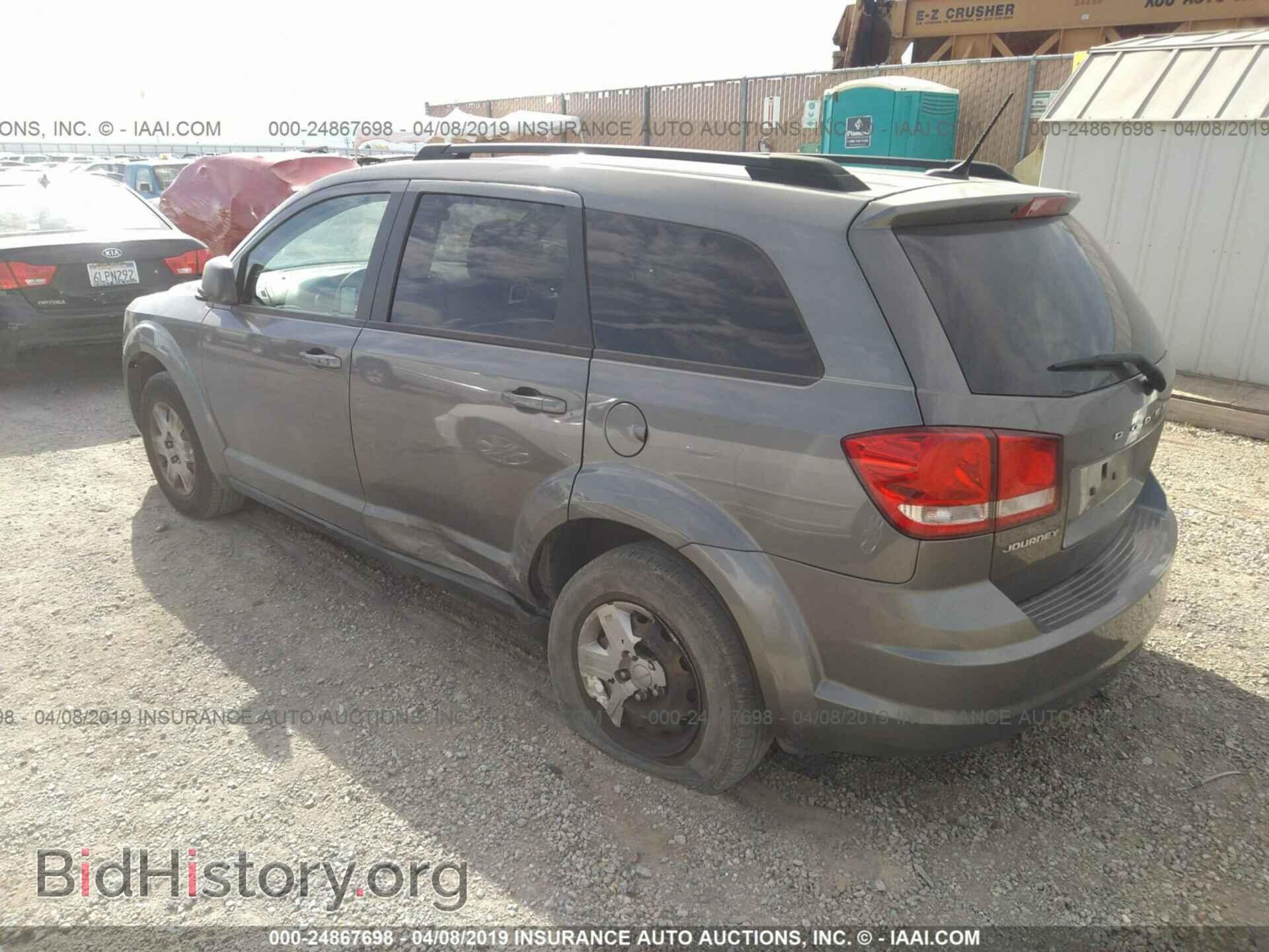2012 DODGE JOURNEY - VIN: 3C4PDCAB0CT168099 - Фото 3