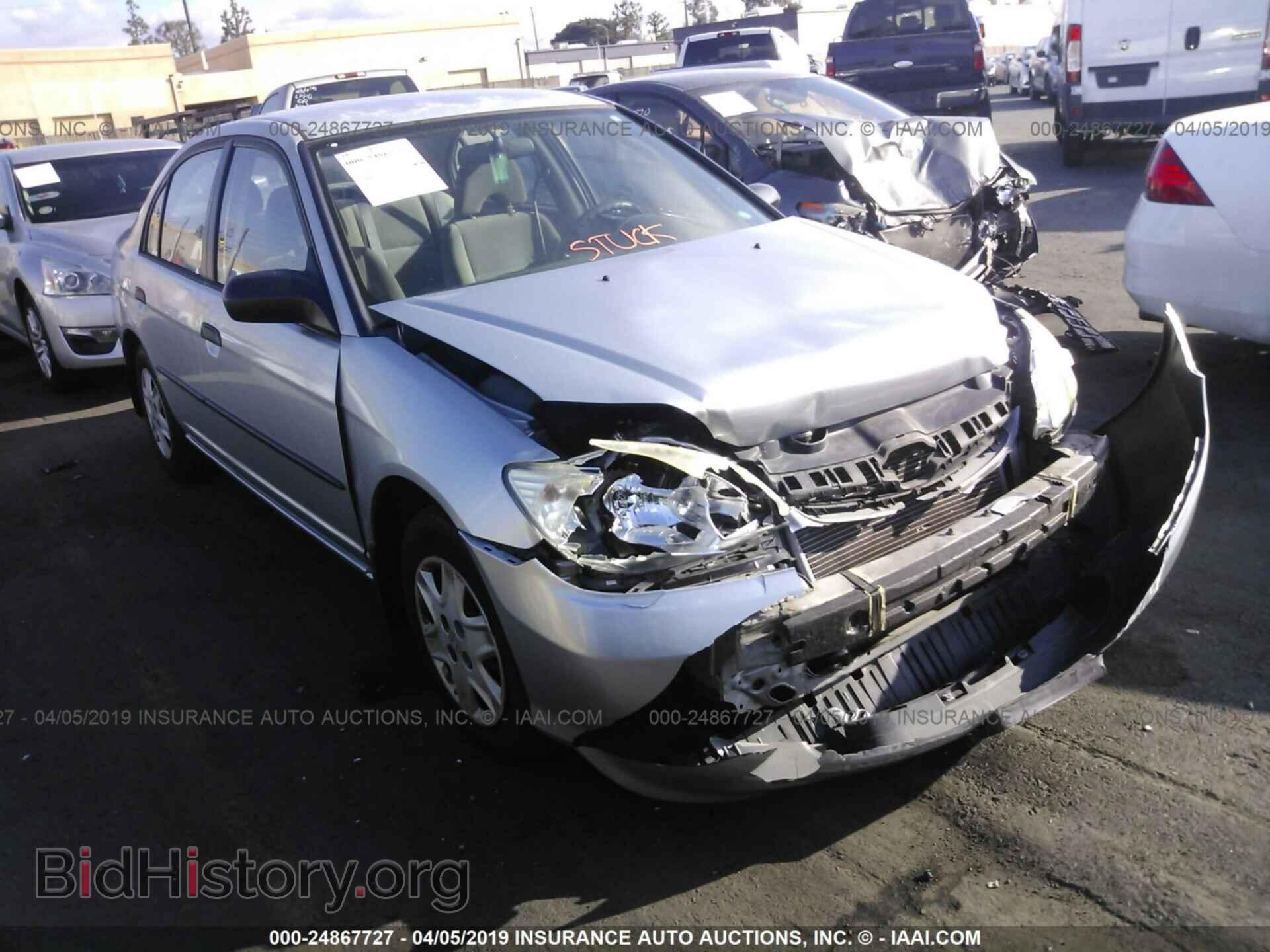 Photo 2HGES16385H547612 - HONDA CIVIC 2005