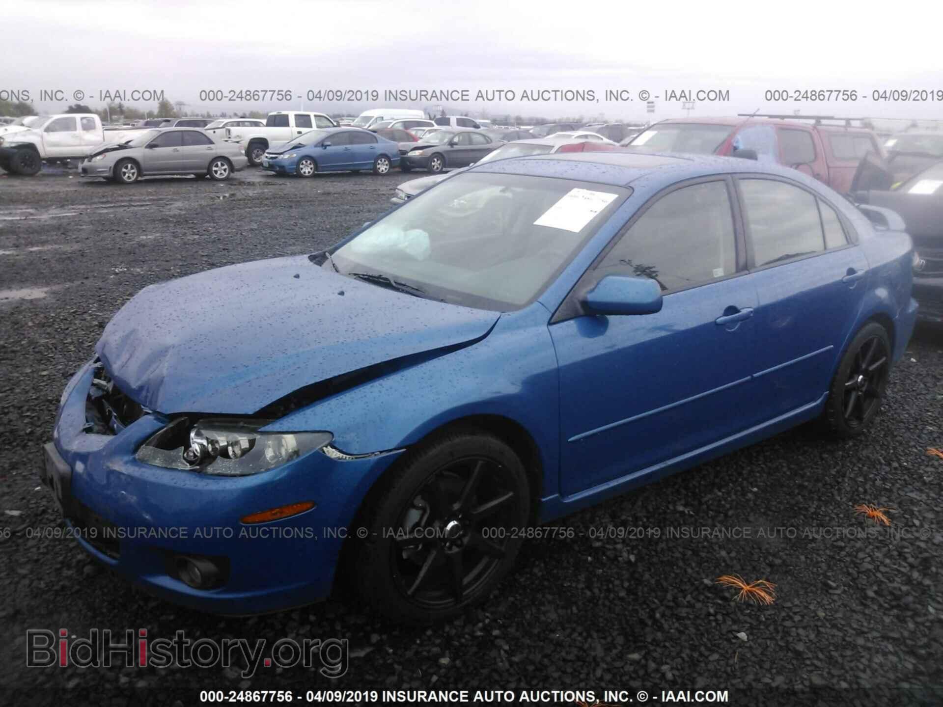 2006 MAZDA 6 - VIN: 1YVHP84D965M02762 - Фото 2