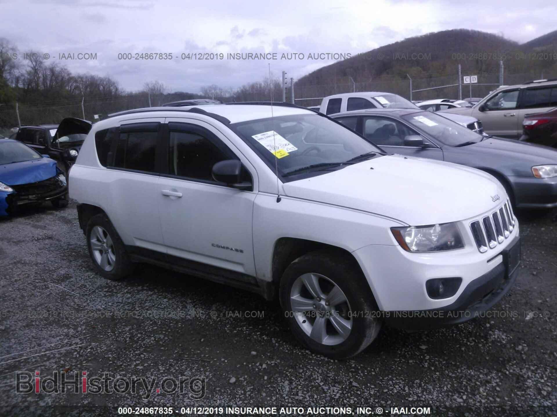 Photo 1C4NJDBB9ED503860 - JEEP COMPASS 2014