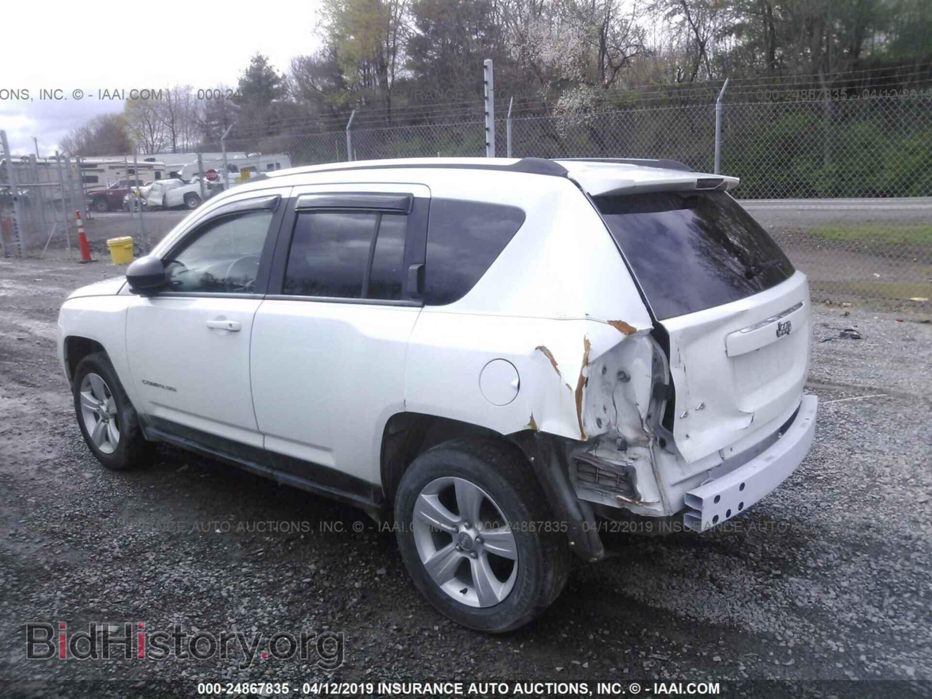 2014 JEEP COMPASS - VIN: 1C4NJDBB9ED503860 - Фото 3