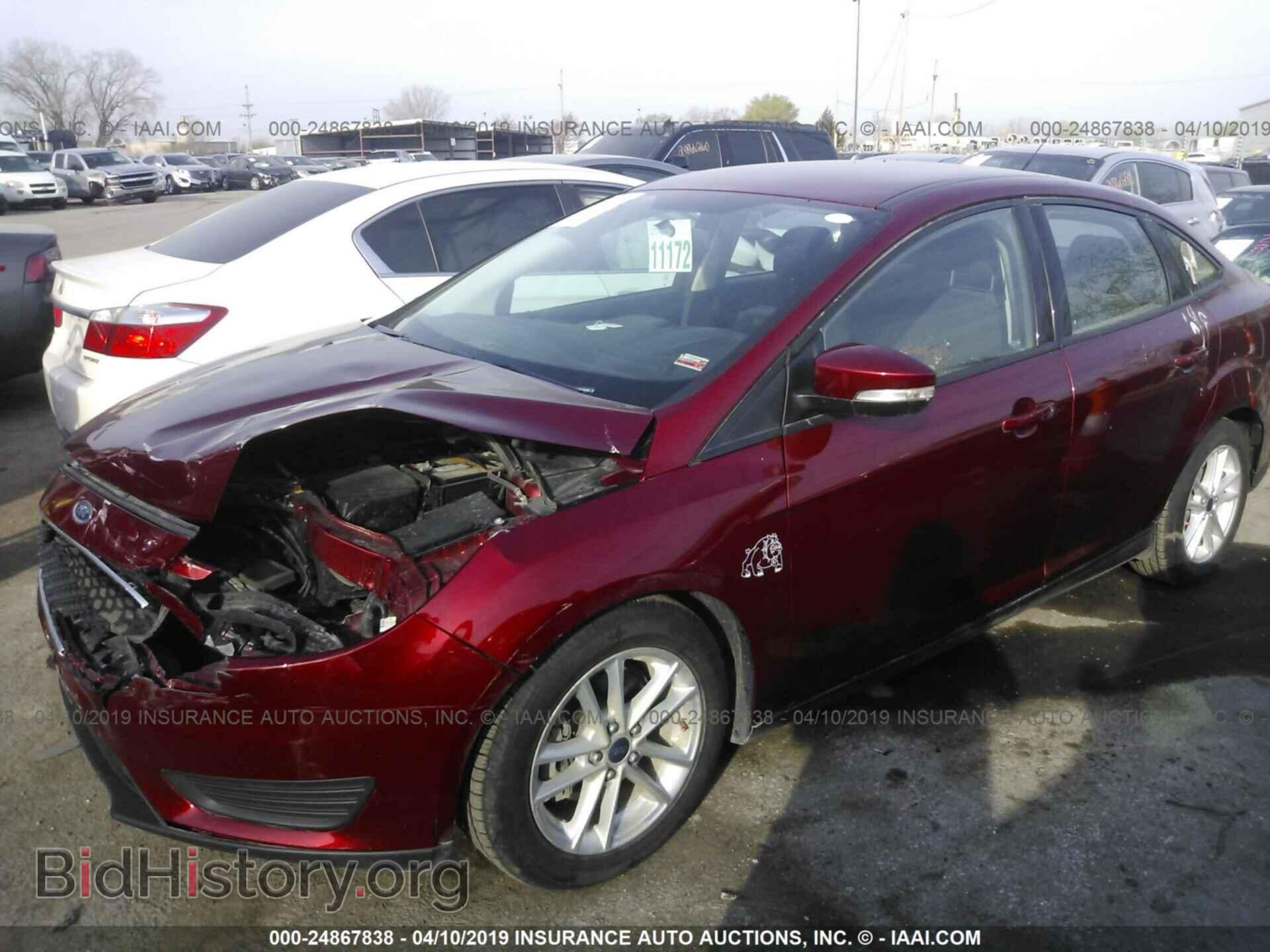 2016 FORD FOCUS - VIN: 1FADP3F2XGL253462 - Фото 2