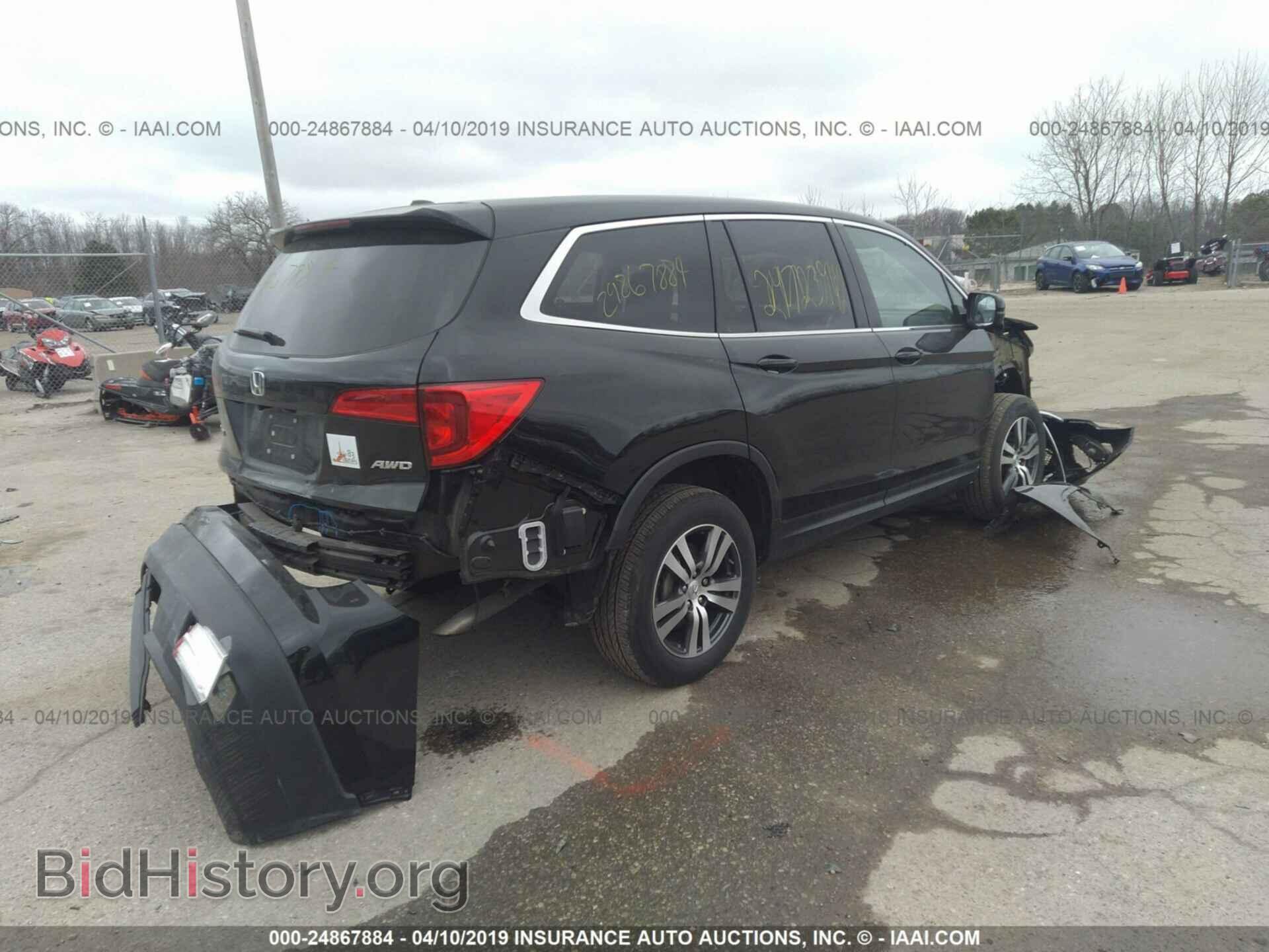 2017 HONDA PILOT - VIN: 5FNYF6H70HB102790 - Фото 4