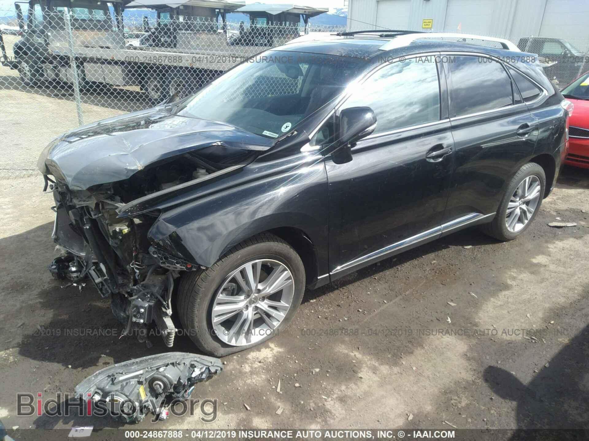 2015 LEXUS RX - VIN: 2T2BK1BA2FC273448 - Фото 2
